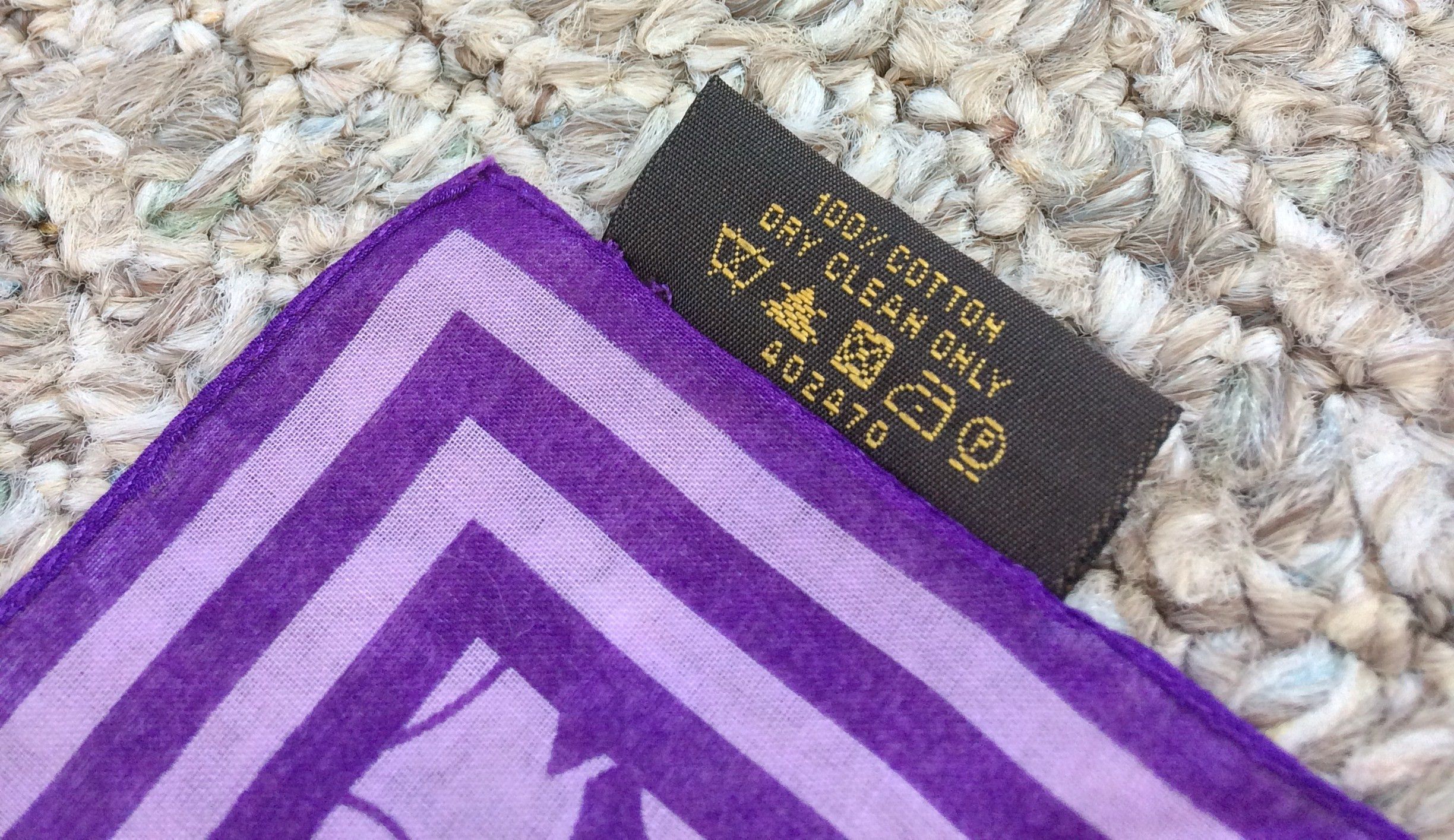 Louis Vuitton × Takashi Murakami Louis Vuitton x Murakami Cosmic Blossom Monogram Scarf Size ONE SIZE - 7 Thumbnail