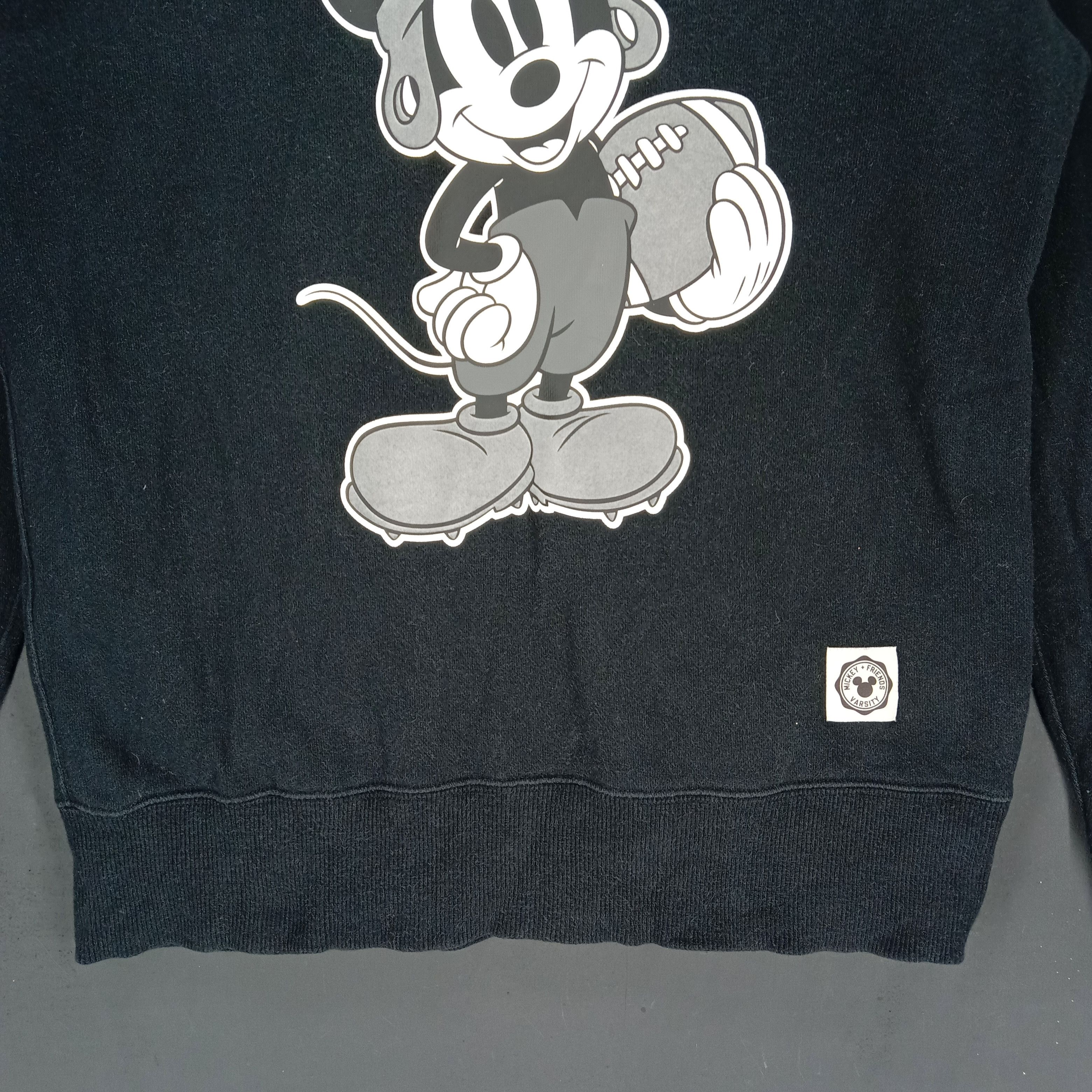 Disney Rare Micky Mouse Play Rugby Big Logo Sweatshirt #1555-63 Size US S / EU 44-46 / 1 - 4 Thumbnail
