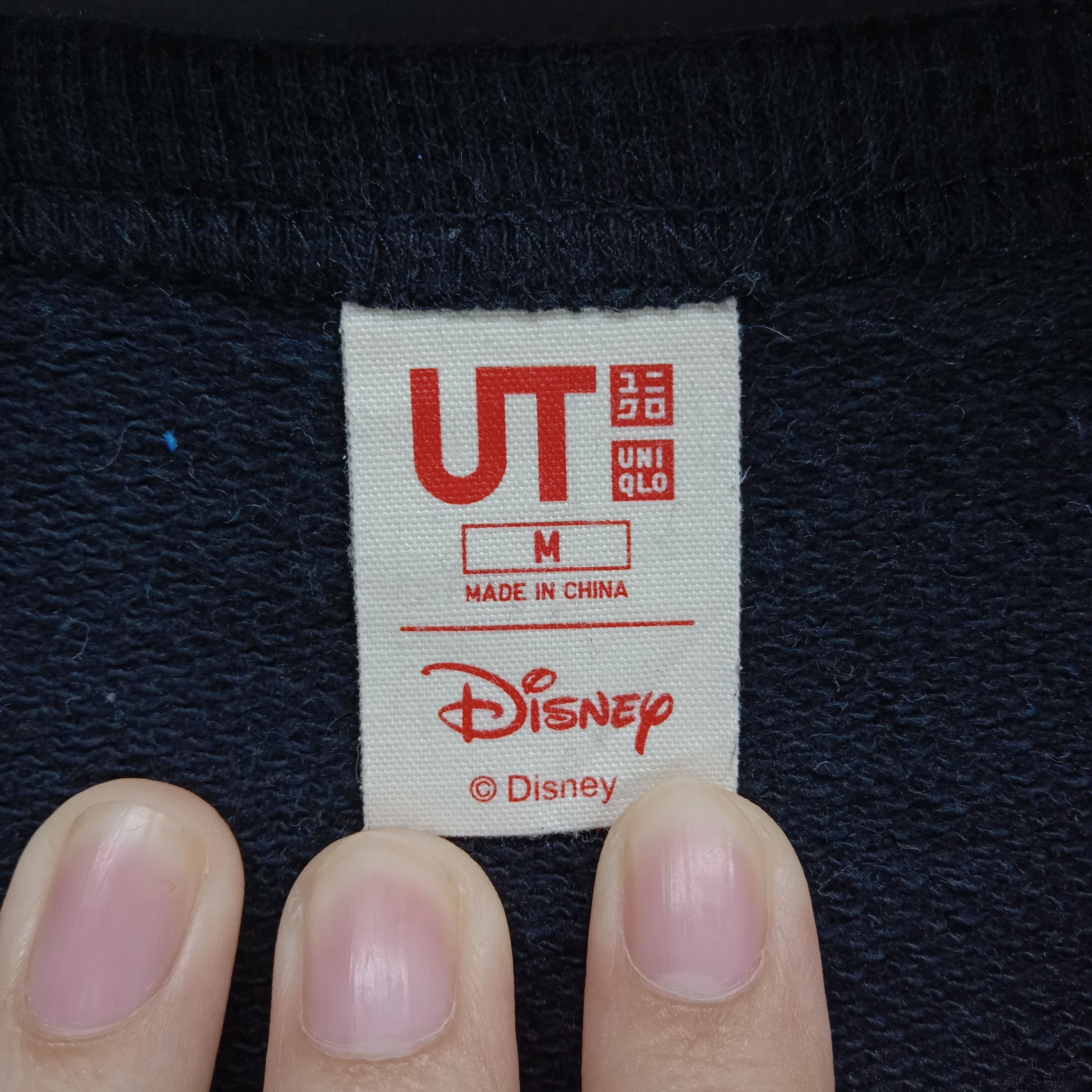 Disney Rare Micky Mouse Play Rugby Big Logo Sweatshirt #1555-63 Size US S / EU 44-46 / 1 - 6 Thumbnail