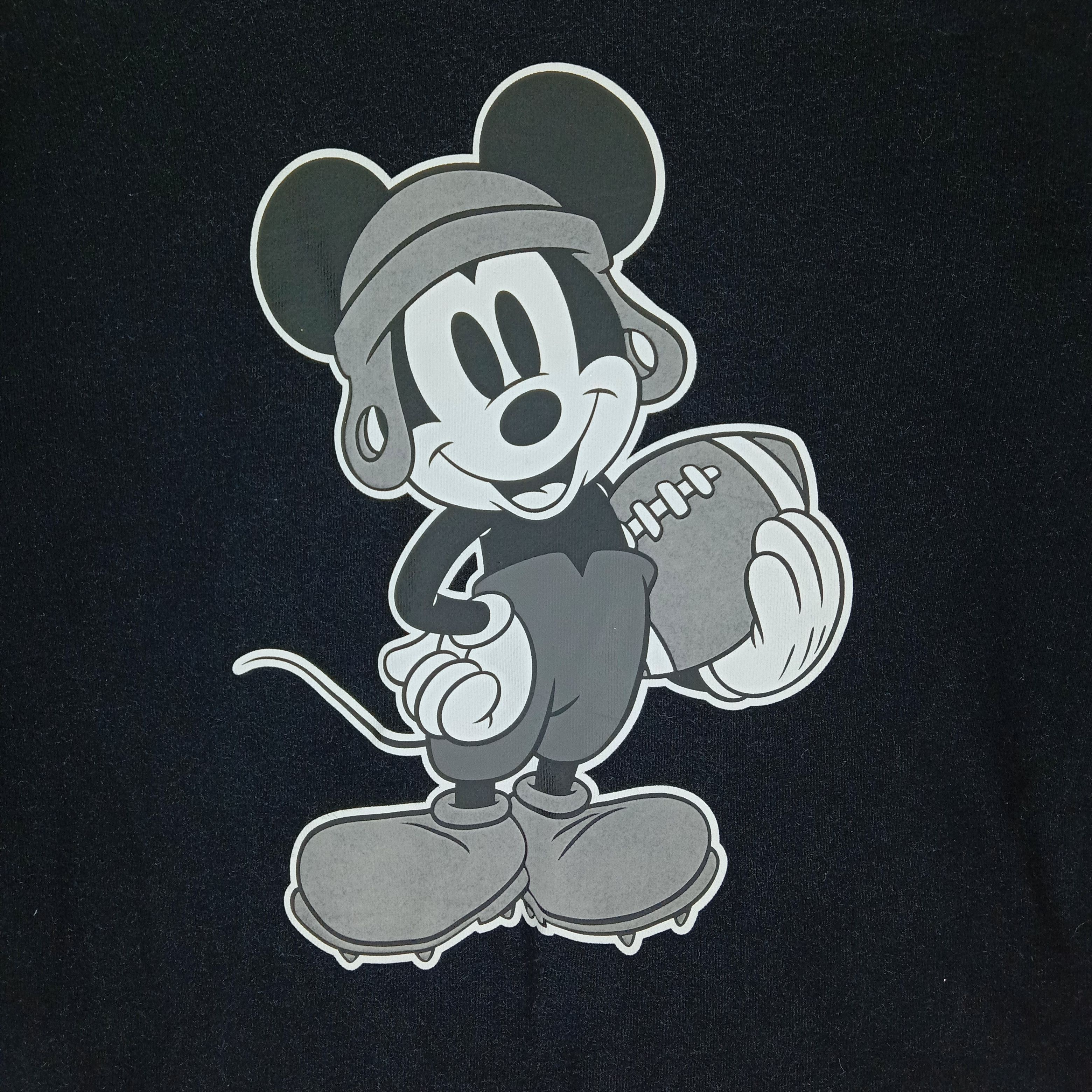 Disney Rare Micky Mouse Play Rugby Big Logo Sweatshirt #1555-63 Size US S / EU 44-46 / 1 - 3 Thumbnail