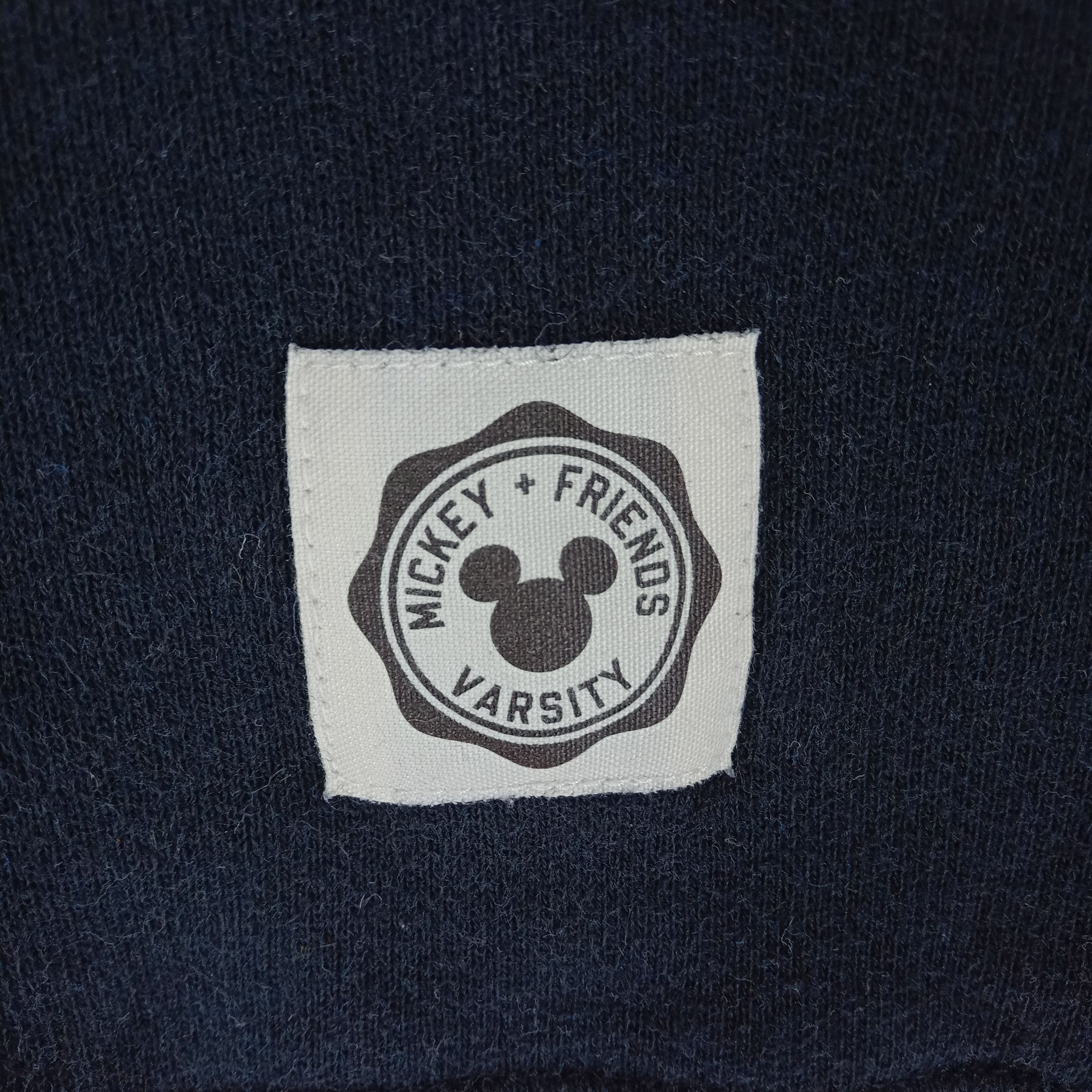 Disney Rare Micky Mouse Play Rugby Big Logo Sweatshirt #1555-63 Size US S / EU 44-46 / 1 - 5 Thumbnail