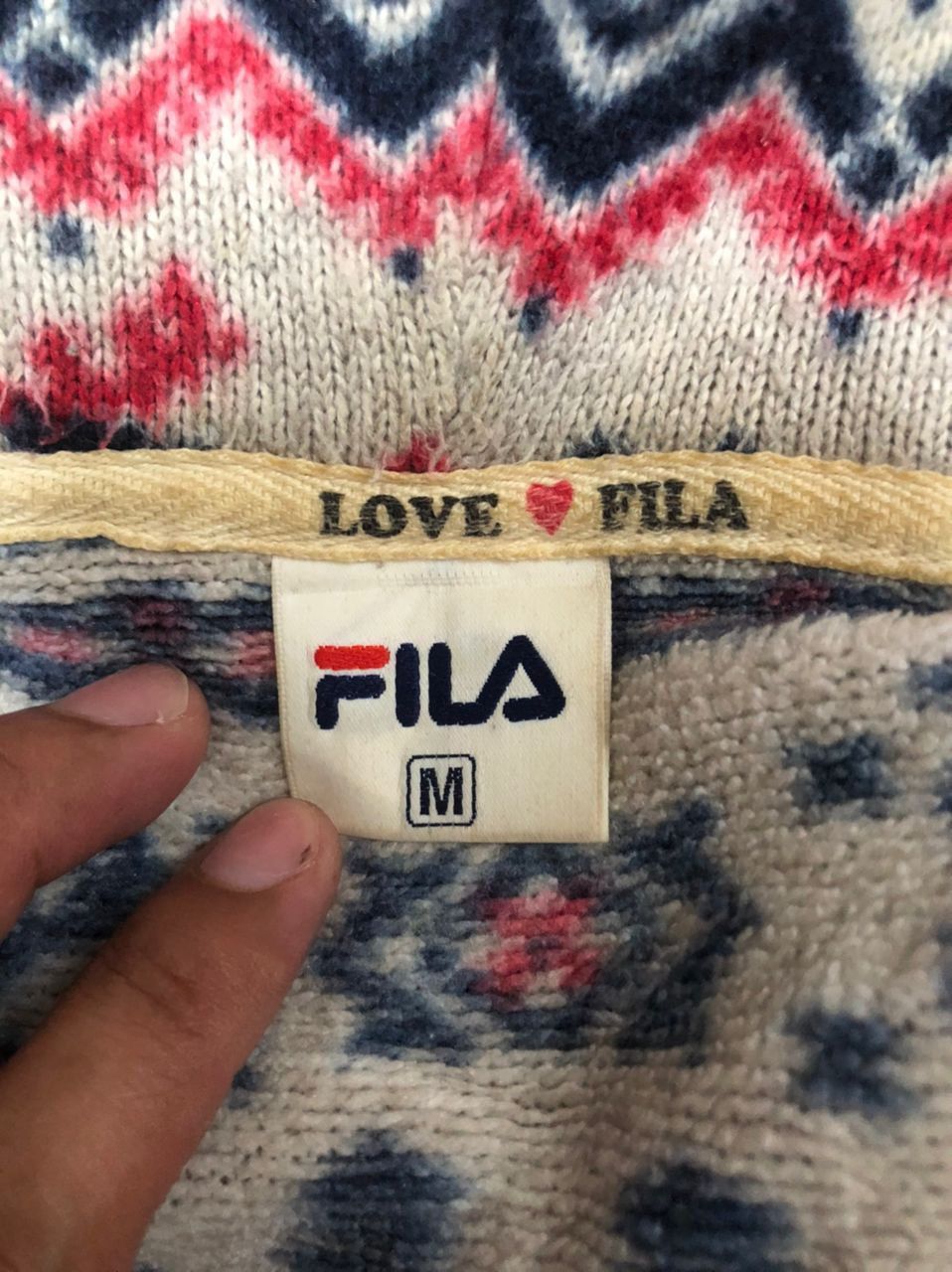 Fila Vintage Fila Embroidery Small Logo Zipper Ups Hoodie Jacket Size US S / EU 44-46 / 1 - 9 Thumbnail