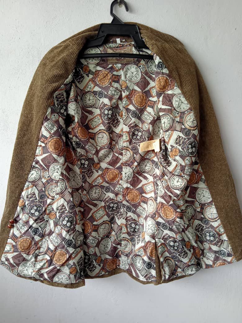 Giorgio Armani Armani Jeans Corduroy Double Ankle Coat Jacket Size US S / EU 44-46 / 1 - 3 Thumbnail