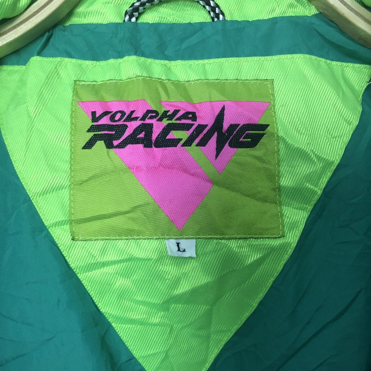 Japanese Brand Vintage Volpha Racing Zipper Ups Hoodie Jacket Size US L / EU 52-54 / 3 - 12 Thumbnail