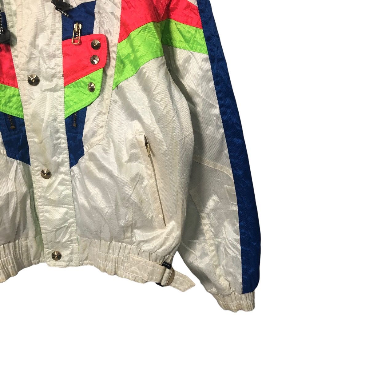 Japanese Brand Vintage Volpha Racing Zipper Ups Hoodie Jacket Size US L / EU 52-54 / 3 - 2 Thumbnail