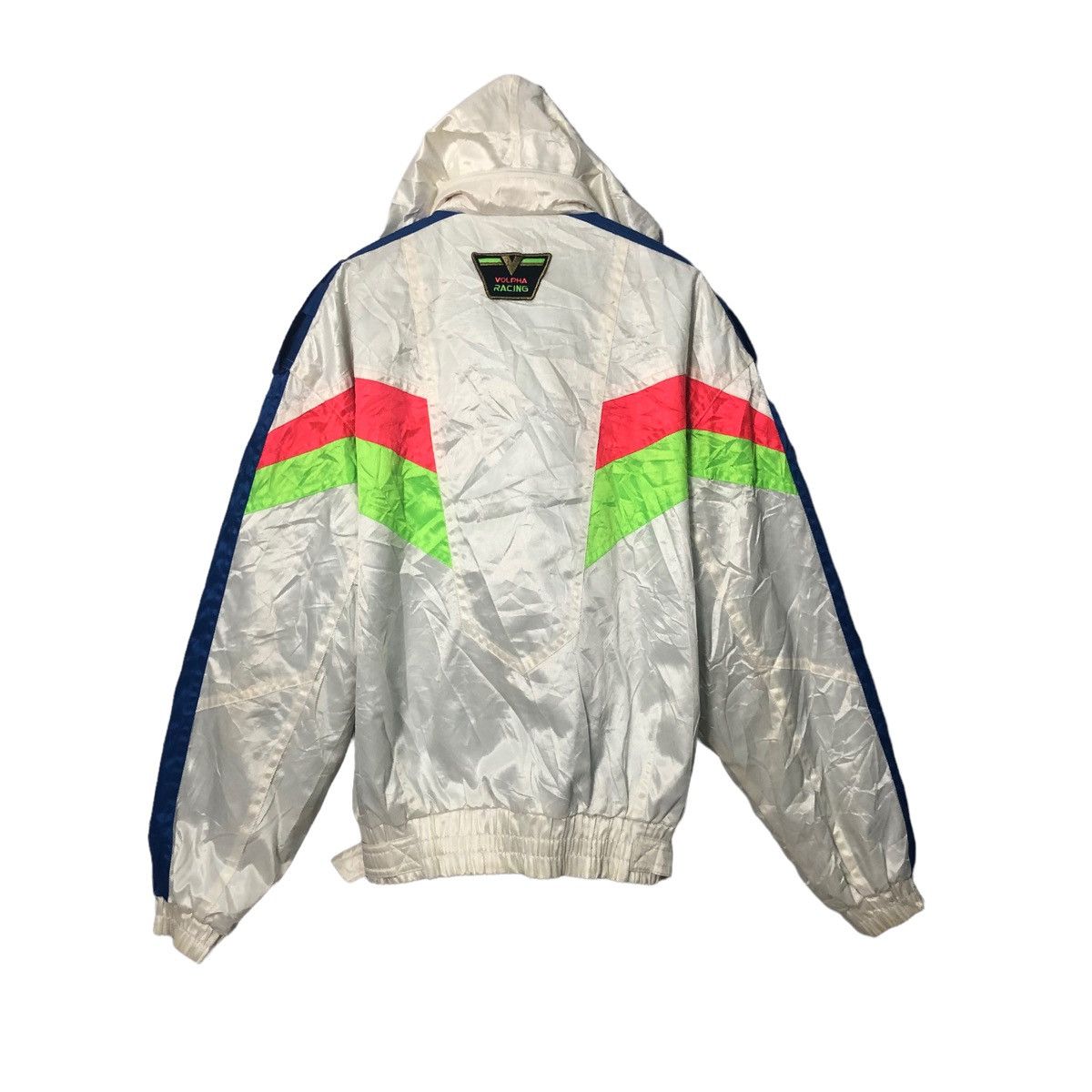 Japanese Brand Vintage Volpha Racing Zipper Ups Hoodie Jacket Size US L / EU 52-54 / 3 - 5 Thumbnail