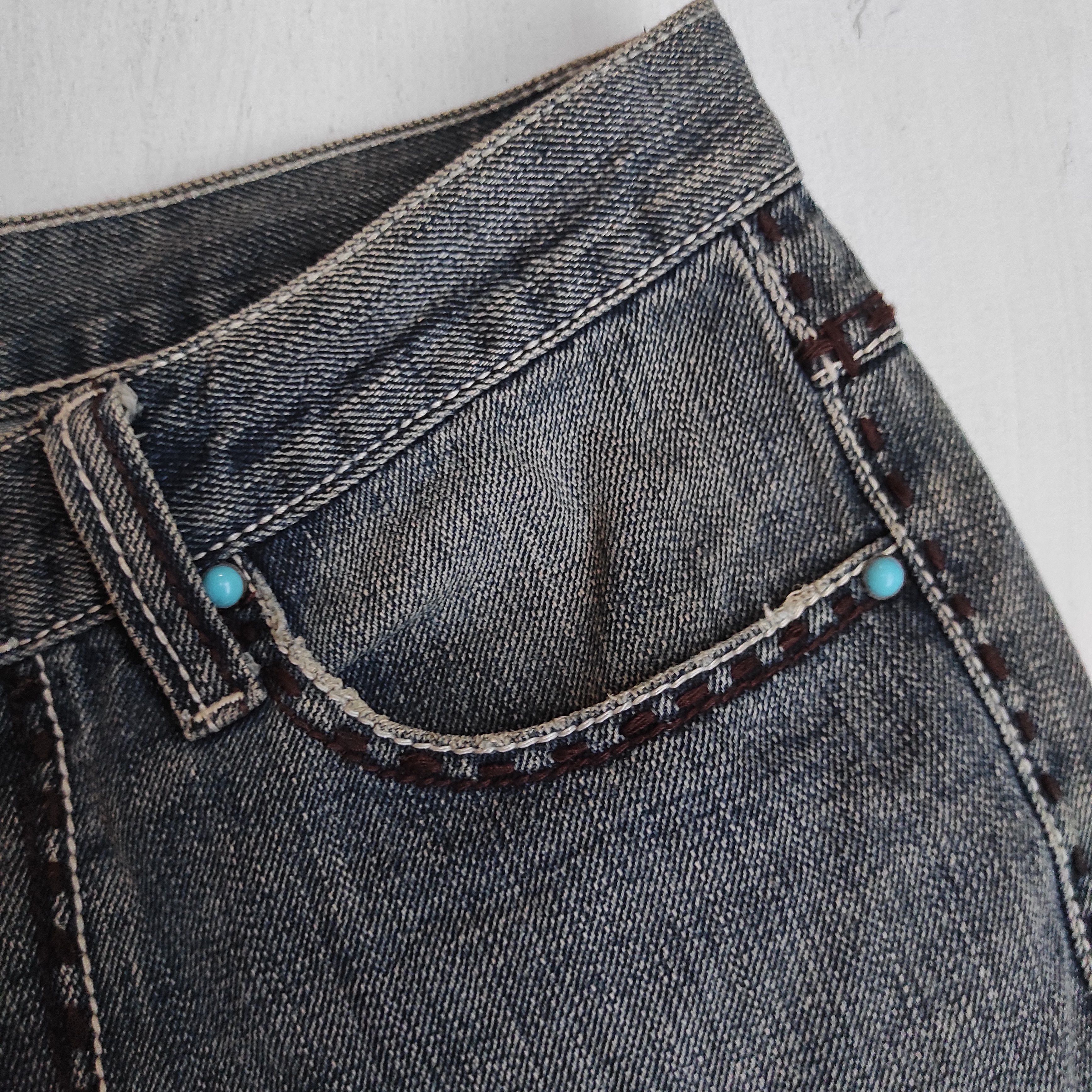 Hysteric Glamour × If Six Was Nine Flare Jeans Semantic Design Bootcut pants Size US 30 / EU 46 - 5 Thumbnail