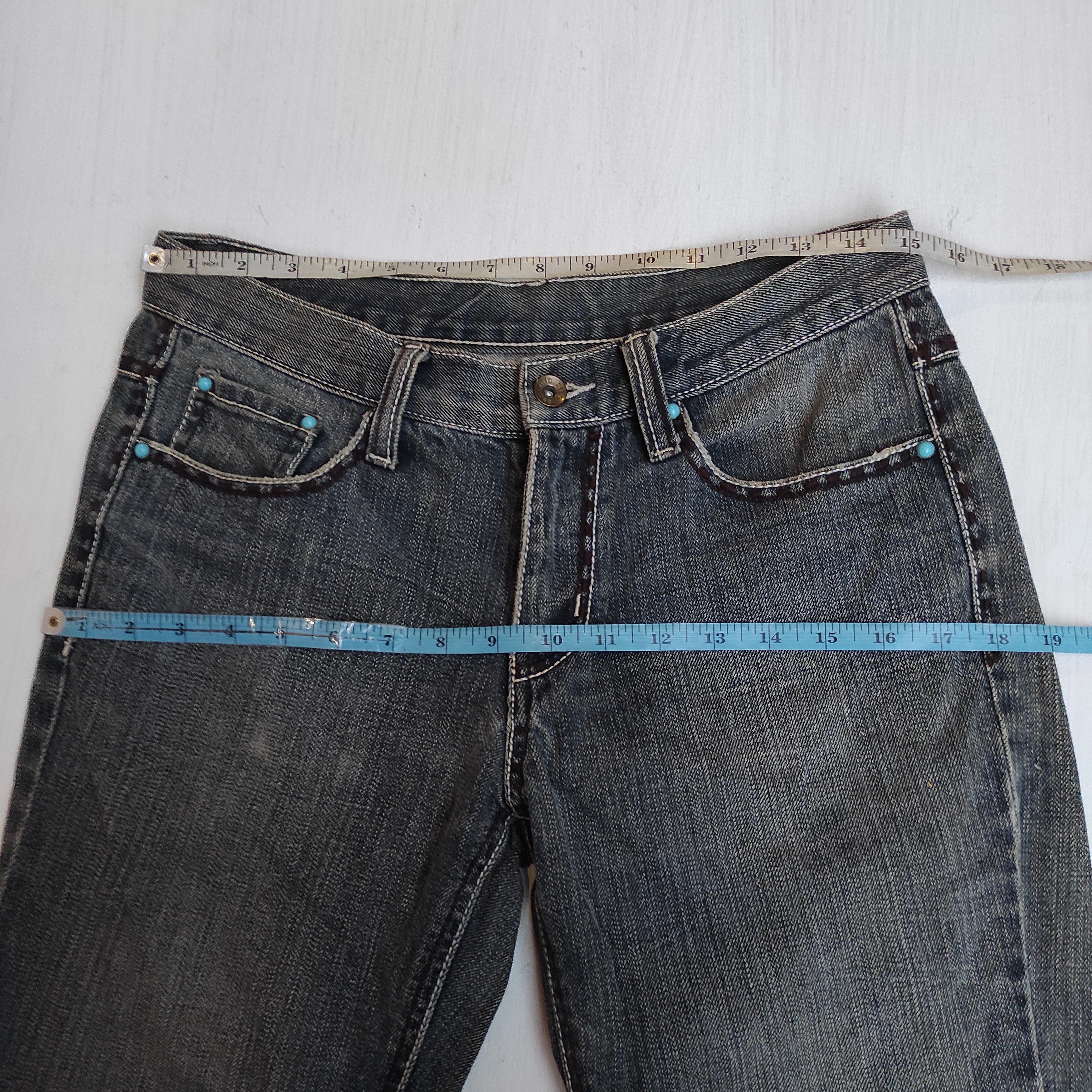 Hysteric Glamour × If Six Was Nine Flare Jeans Semantic Design Bootcut pants Size US 30 / EU 46 - 9 Thumbnail