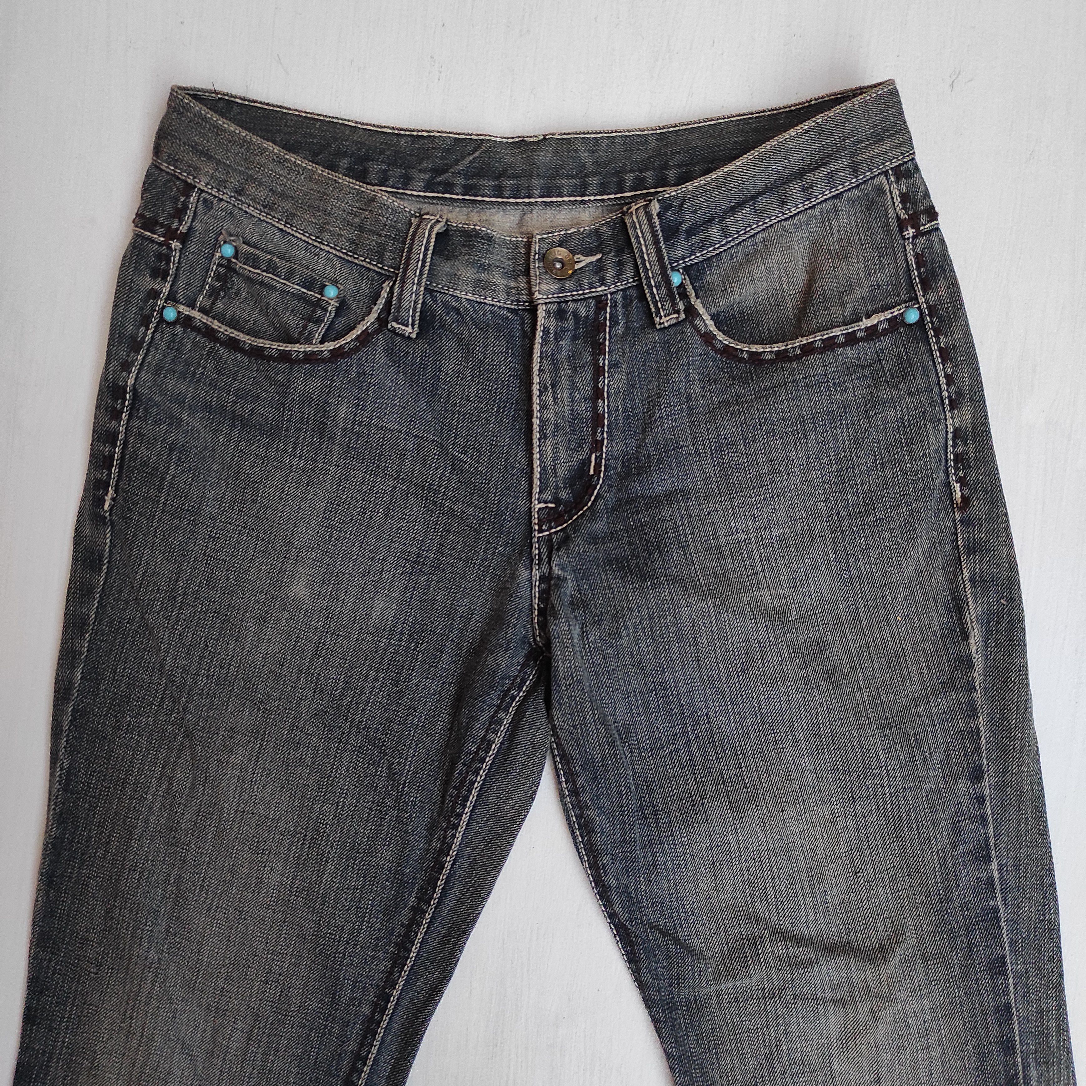 Hysteric Glamour × If Six Was Nine Flare Jeans Semantic Design Bootcut pants Size US 30 / EU 46 - 2 Thumbnail