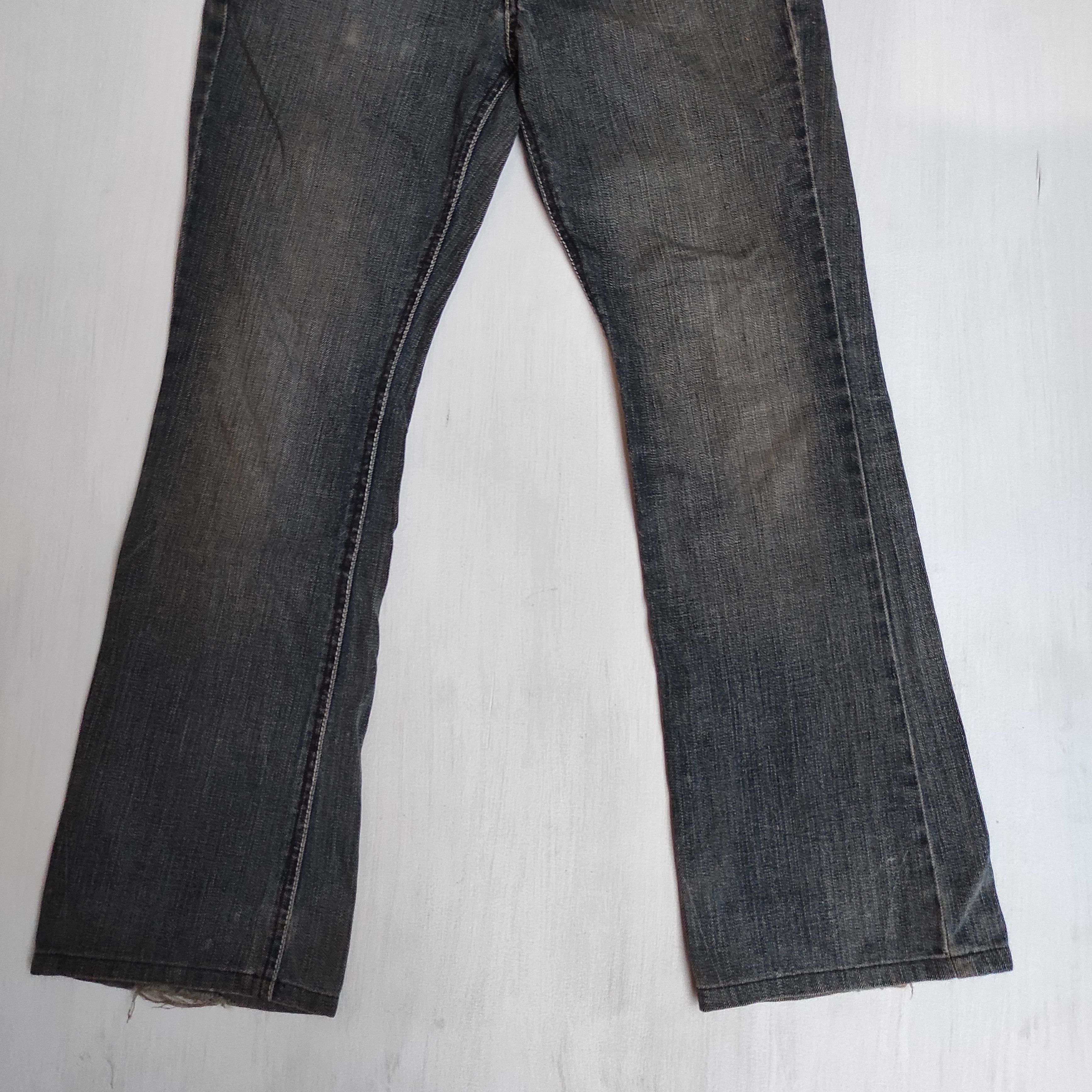 Hysteric Glamour × If Six Was Nine Flare Jeans Semantic Design Bootcut pants Size US 30 / EU 46 - 3 Thumbnail