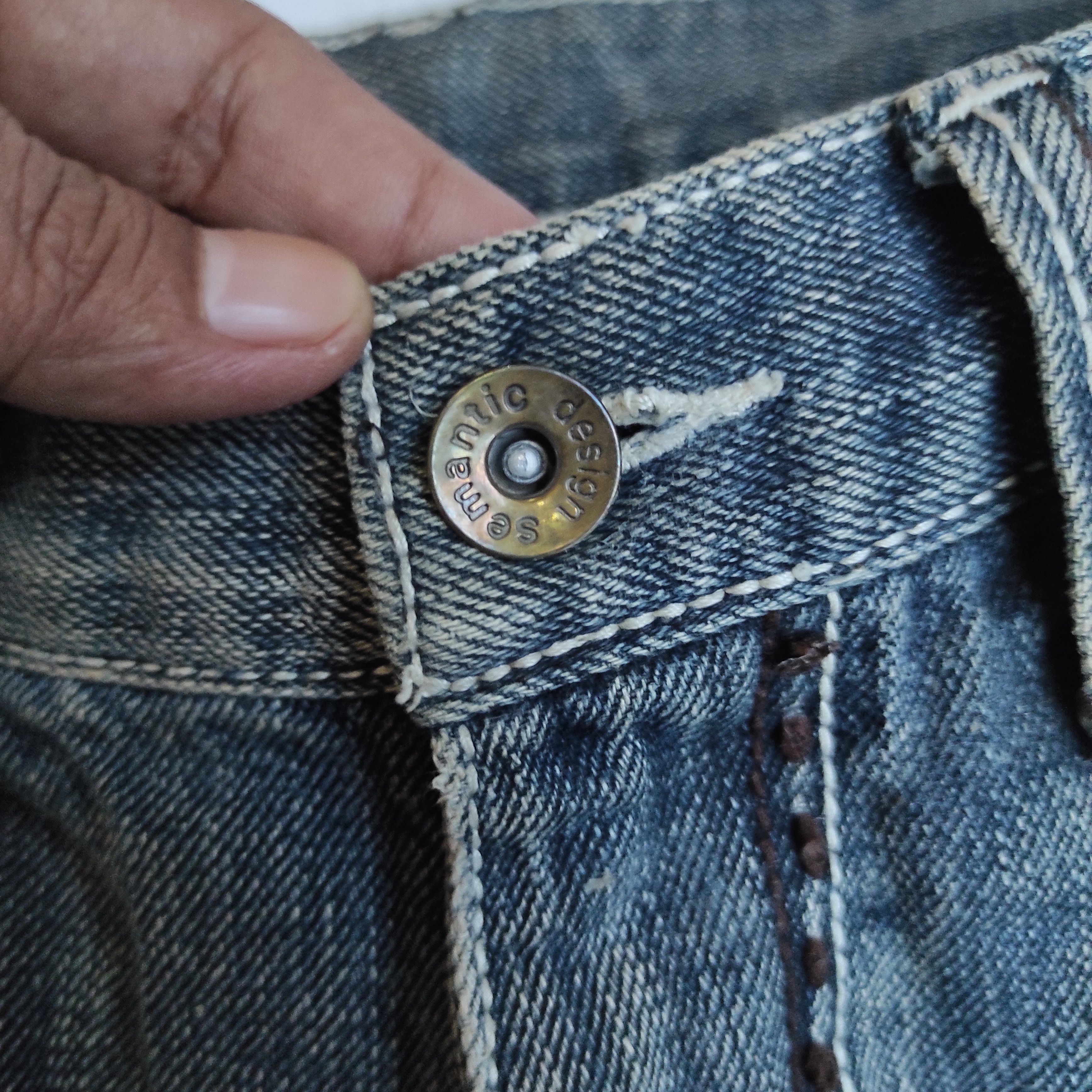 Hysteric Glamour × If Six Was Nine Flare Jeans Semantic Design Bootcut pants Size US 30 / EU 46 - 6 Thumbnail