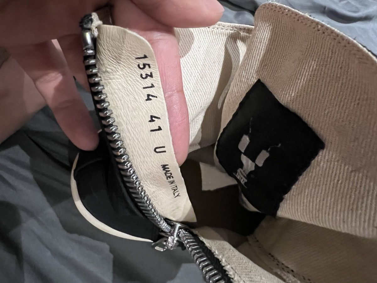 Rick Owens × Rick Owens Drkshdw Rick owens drkshdw ramones hi-top size41 Size US 8 / EU 41 - 7 Thumbnail