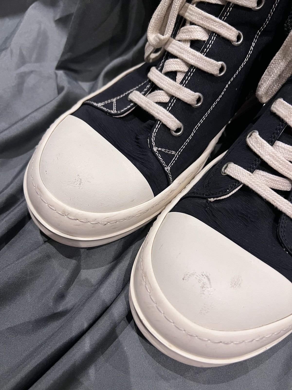 Rick Owens × Rick Owens Drkshdw Rick owens drkshdw ramones hi-top size41 Size US 8 / EU 41 - 2 Thumbnail