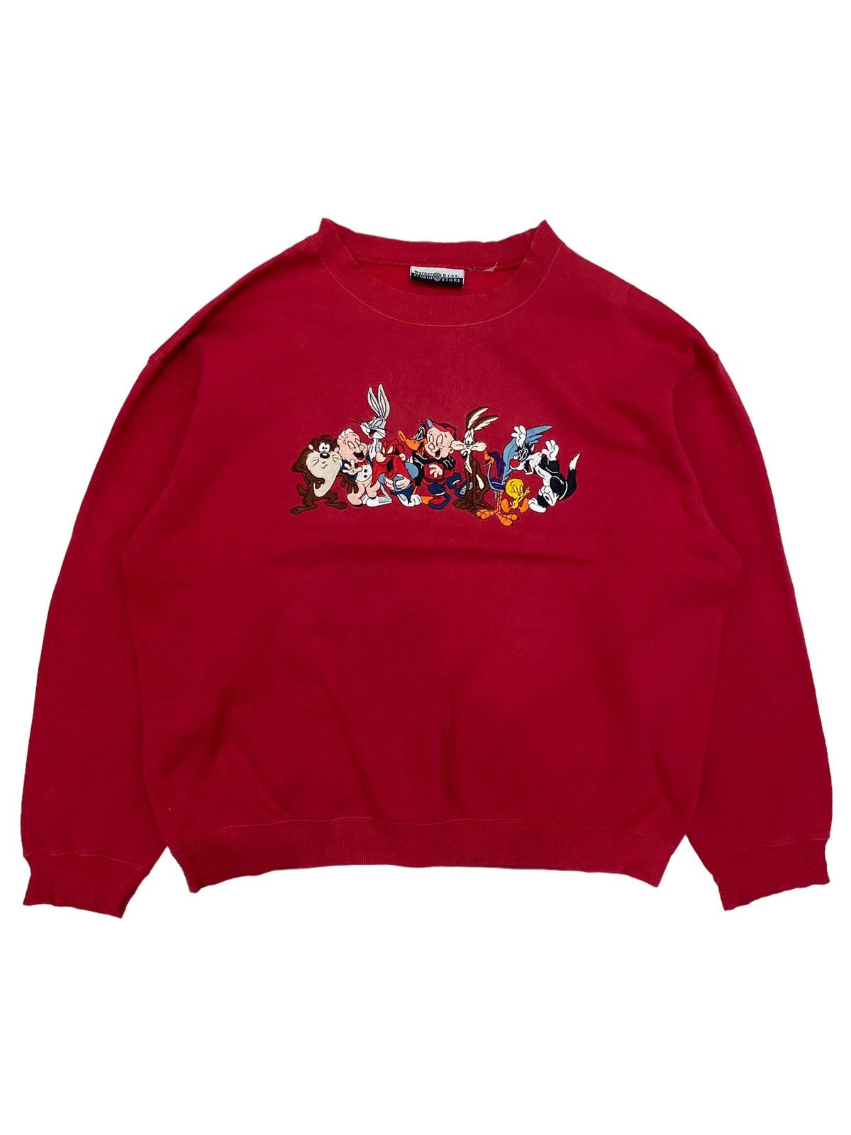 Vintage × Warner Bros Vintage Warner Bros Crew Neck Sweatshirt Size US L / EU 52-54 / 3 - 1 Thumbnail