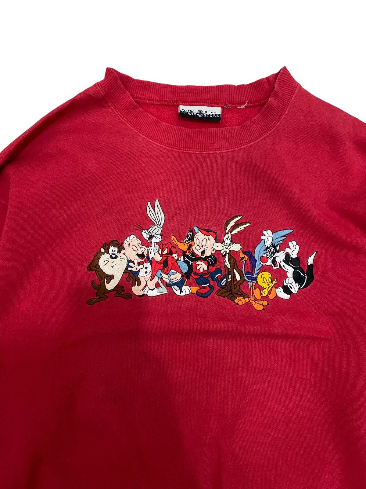 Vintage × Warner Bros Vintage Warner Bros Crew Neck Sweatshirt Size US L / EU 52-54 / 3 - 4 Thumbnail