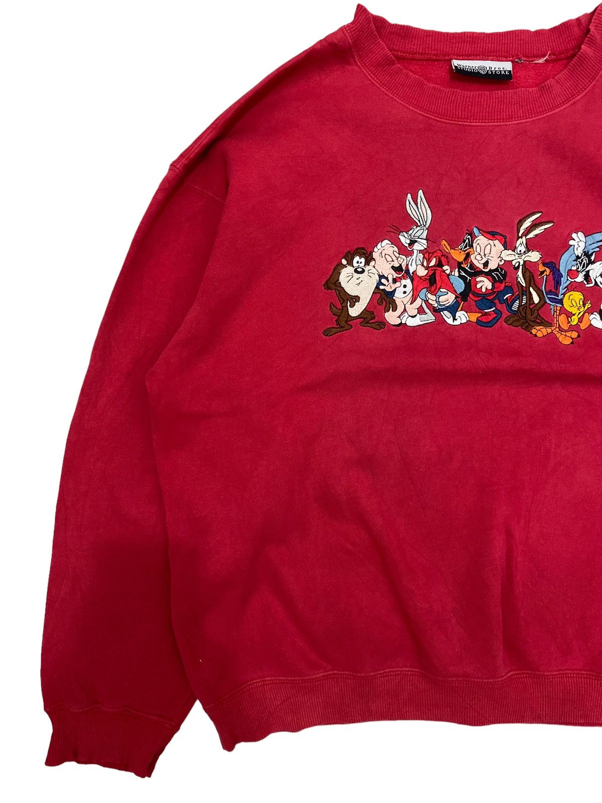 Vintage × Warner Bros Vintage Warner Bros Crew Neck Sweatshirt Size US L / EU 52-54 / 3 - 2 Thumbnail