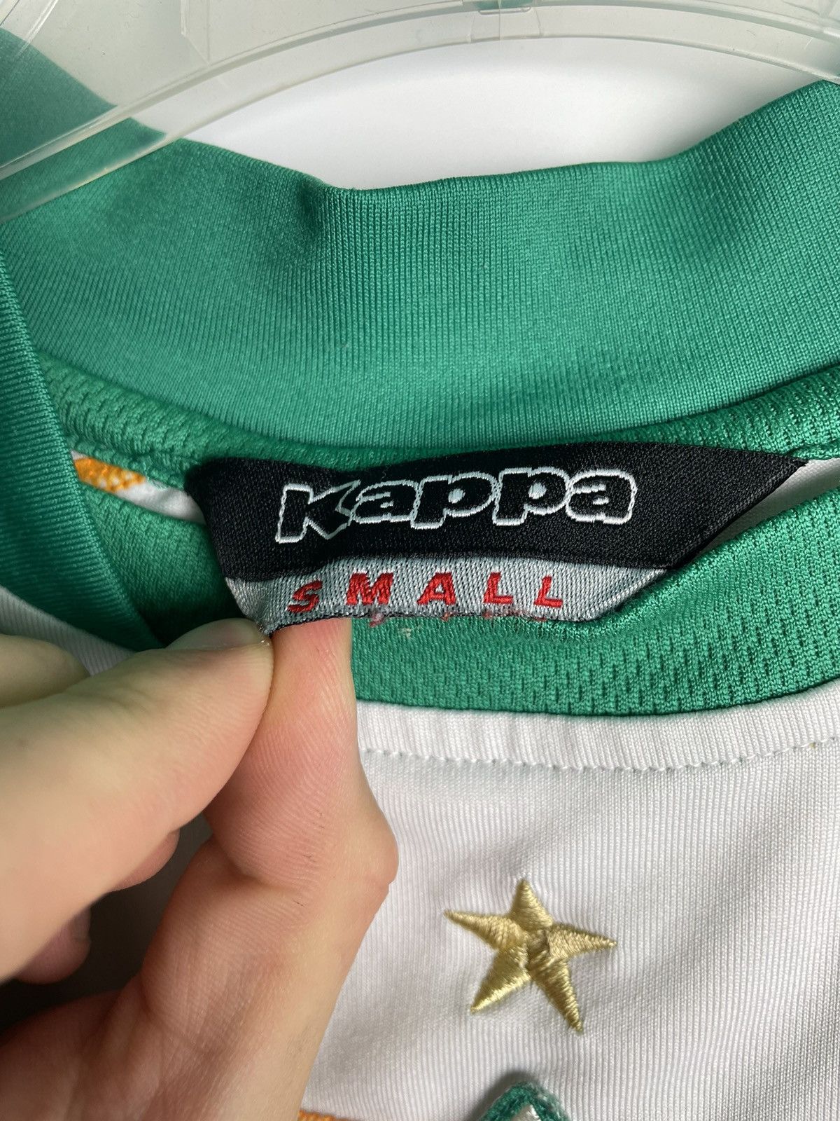 Kappa × Vintage WERDER BREMEN 2008/2009 AWAY FOOTBALL SOCCER SHIRT JERSEY Size US S / EU 44-46 / 1 - 3 Thumbnail