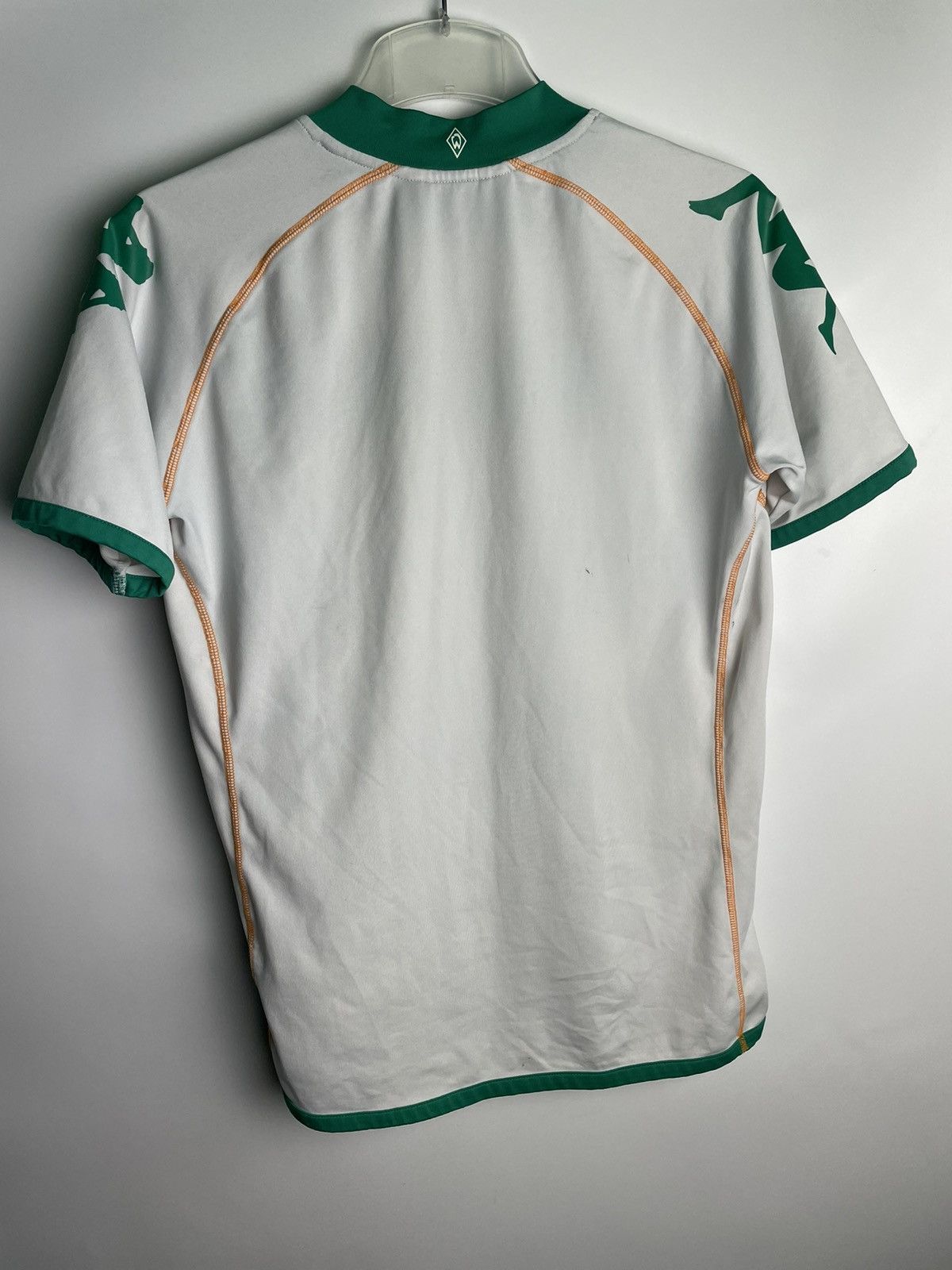 Kappa × Vintage WERDER BREMEN 2008/2009 AWAY FOOTBALL SOCCER SHIRT JERSEY Size US S / EU 44-46 / 1 - 2 Thumbnail