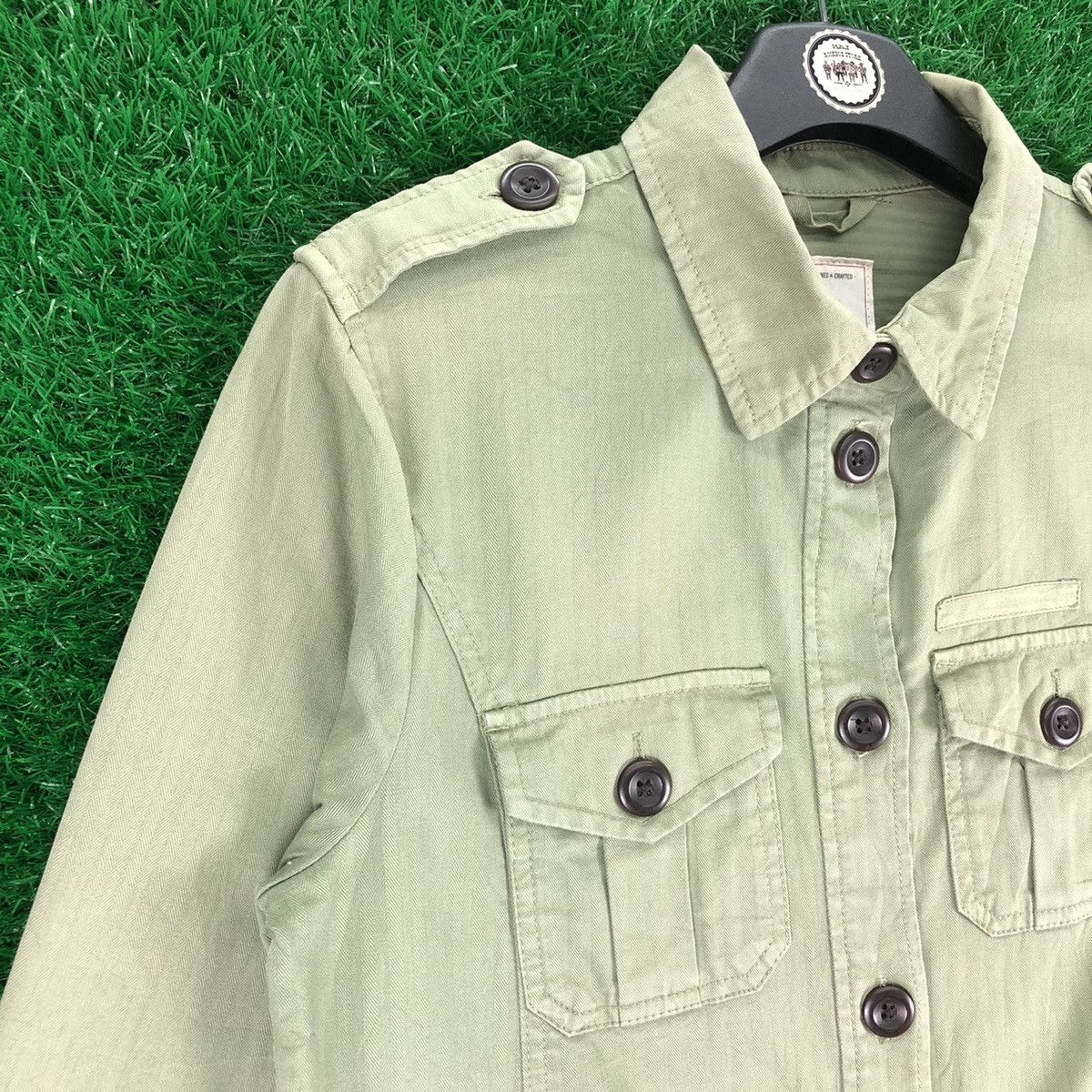 Gap GAP HBT Jacket Inspired 1940s US Army M43 Type 1 Jacket Size US S / EU 44-46 / 1 - 2 Thumbnail