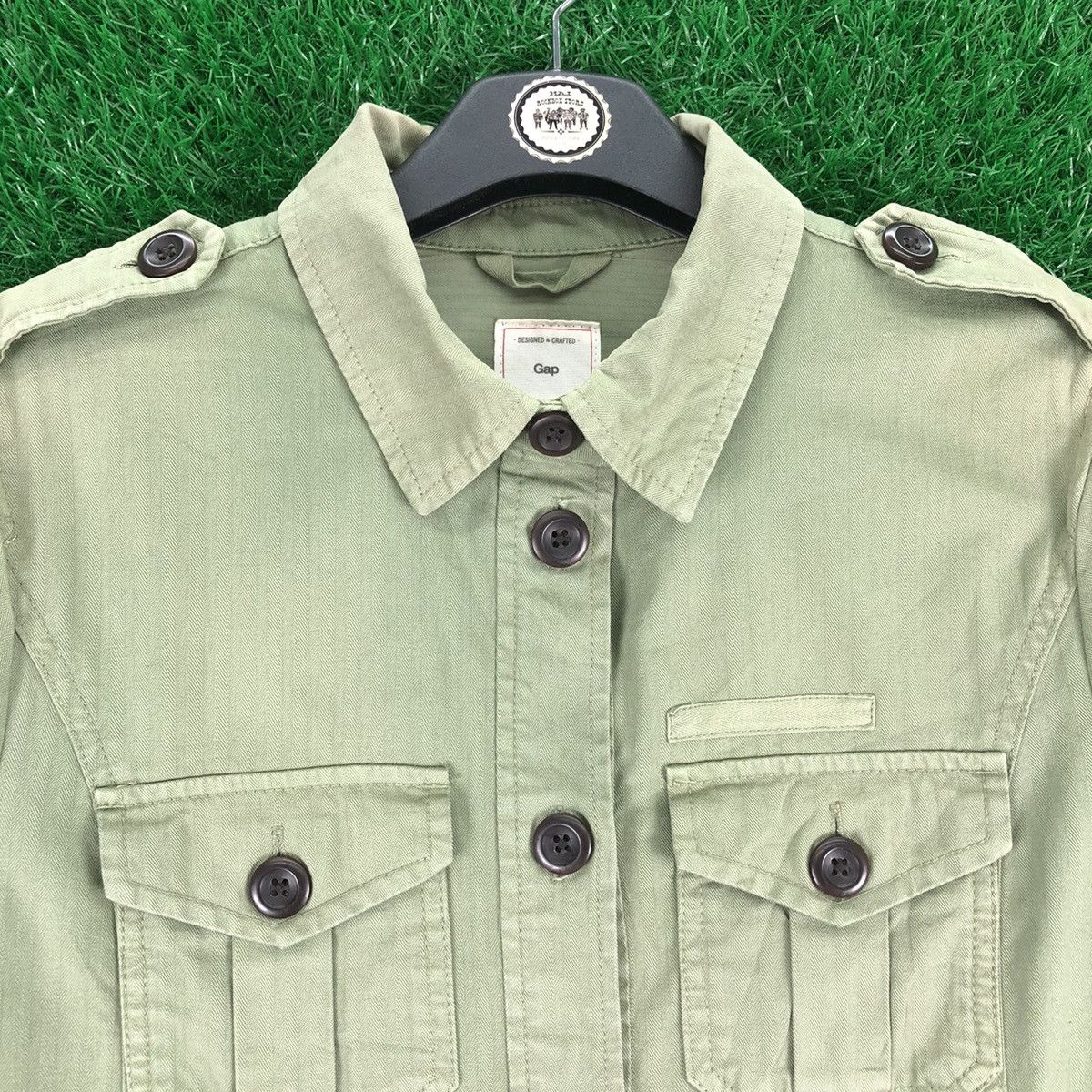 Gap GAP HBT Jacket Inspired 1940s US Army M43 Type 1 Jacket Size US S / EU 44-46 / 1 - 7 Thumbnail