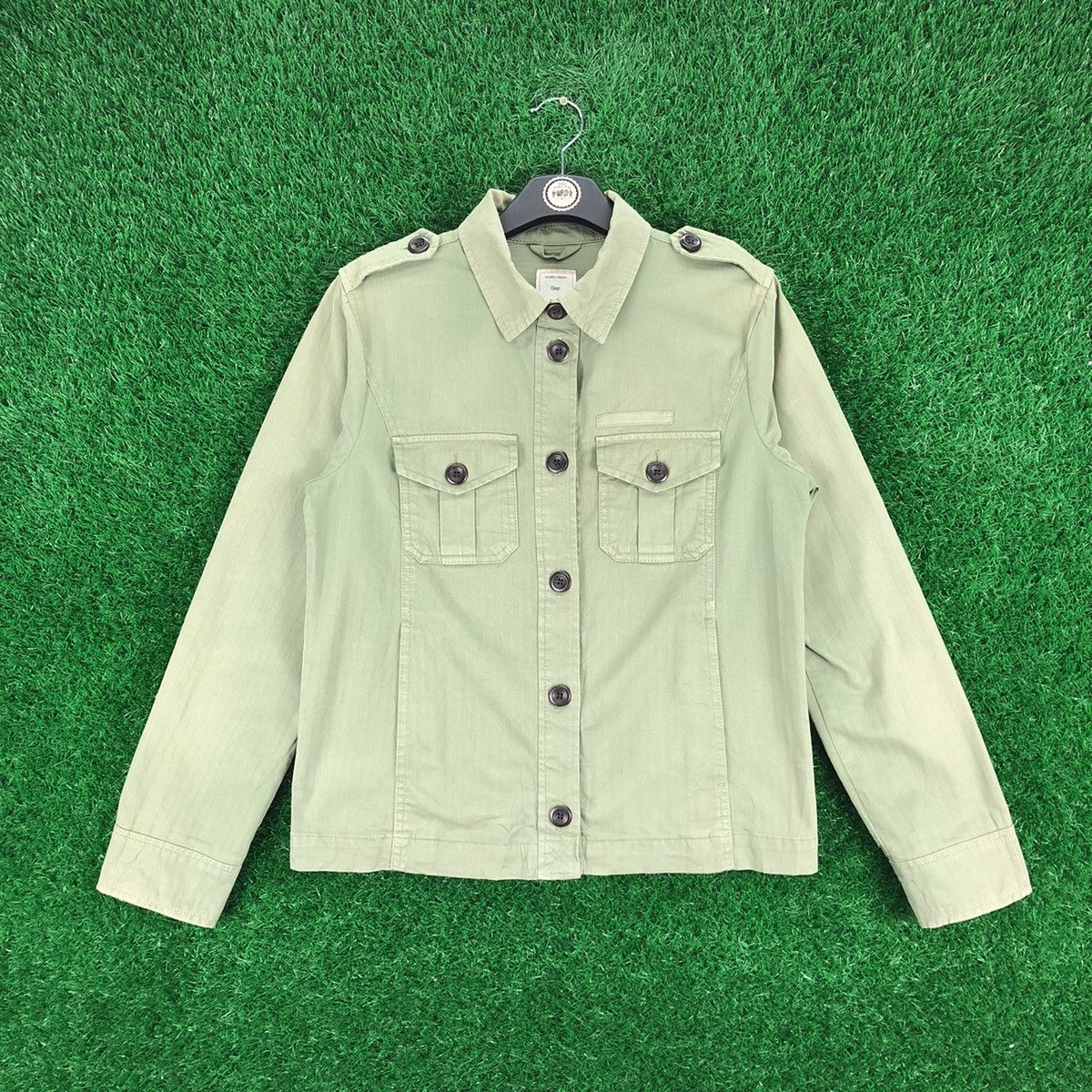 Gap GAP HBT Jacket Inspired 1940s US Army M43 Type 1 Jacket Size US S / EU 44-46 / 1 - 1 Thumbnail
