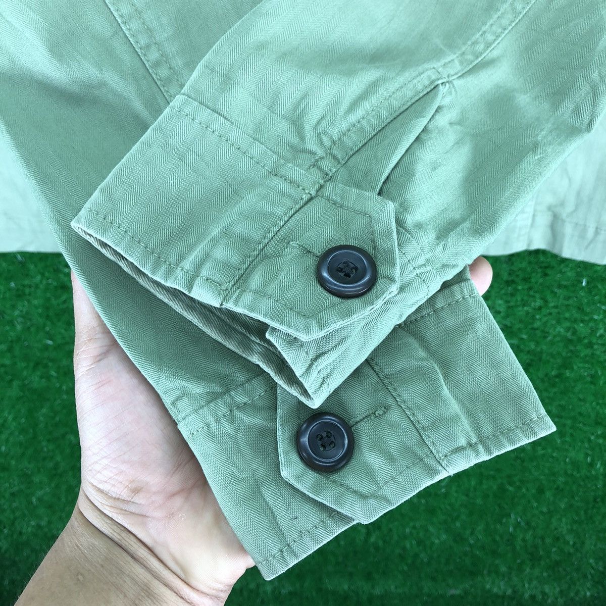 Gap GAP HBT Jacket Inspired 1940s US Army M43 Type 1 Jacket Size US S / EU 44-46 / 1 - 12 Thumbnail