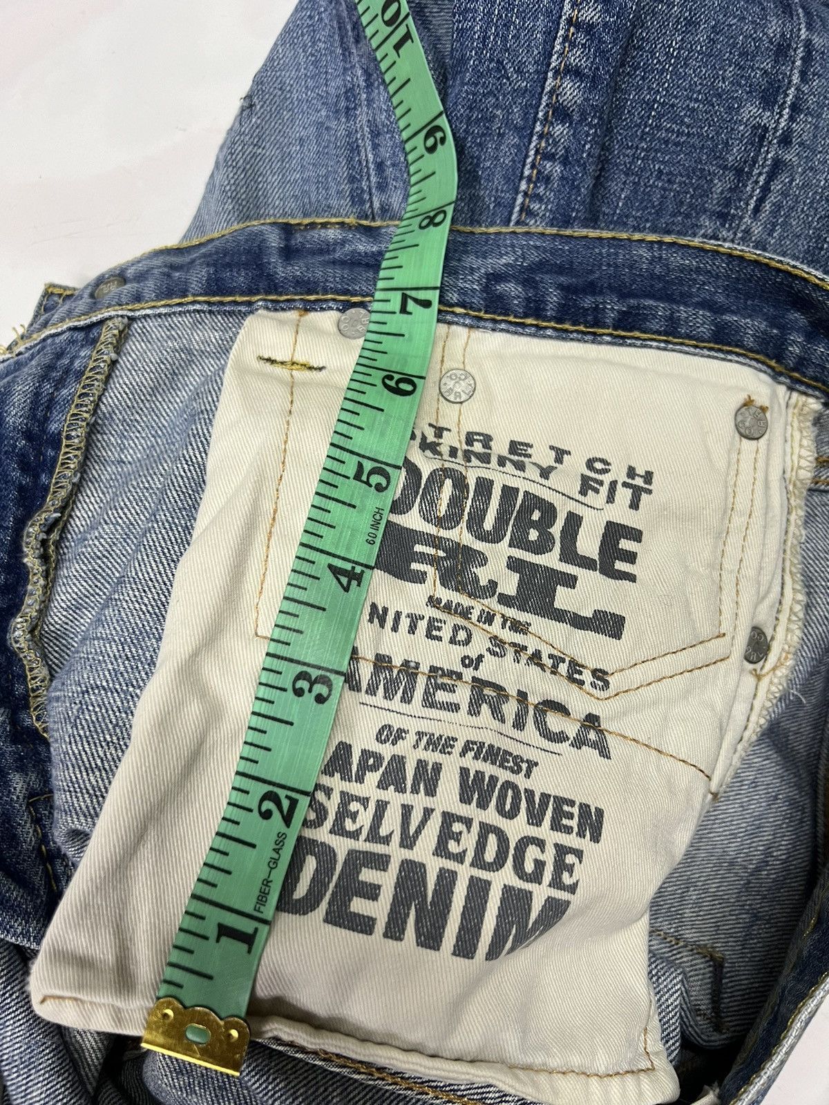RRL Ralph Lauren 🔥 SELVEDGE RRL distressed denim Size 32" / US 10 / IT 46 - 13 Thumbnail