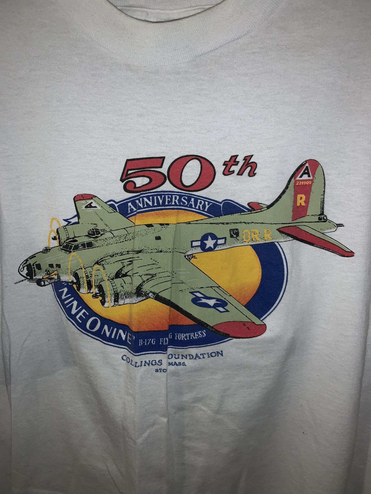 Vintage Vintage 909 Plane Tee Size US XXL / EU 58 / 5 - 2 Thumbnail