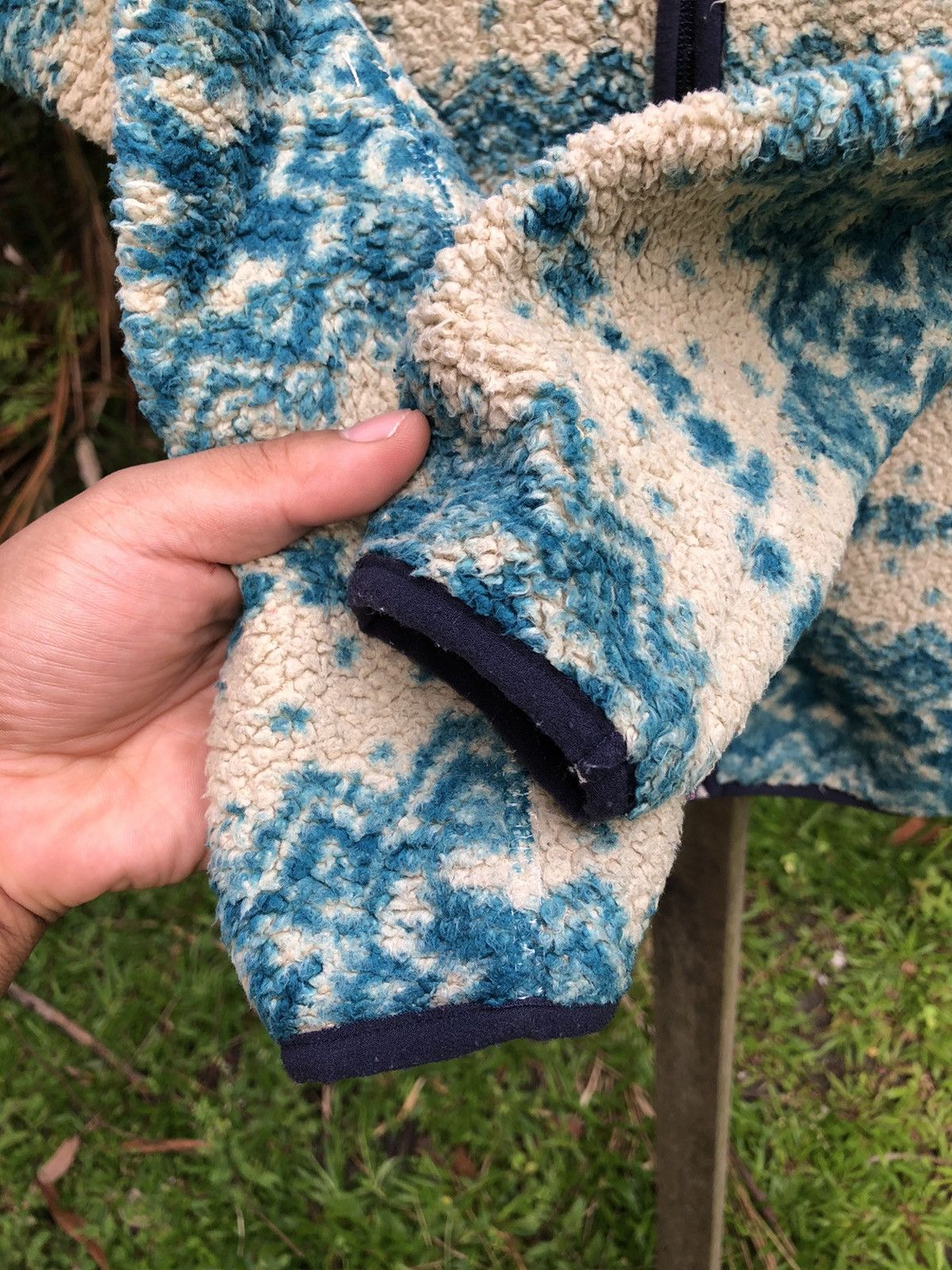 Japanese Brand Vintage Sherpa Native Sweater Hoodie by X'tyle Size US S / EU 44-46 / 1 - 9 Thumbnail
