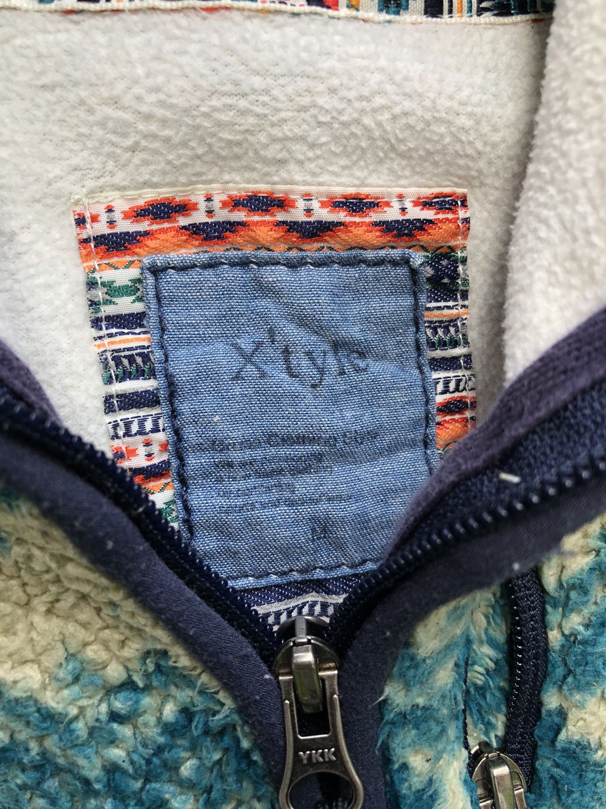 Japanese Brand Vintage Sherpa Native Sweater Hoodie by X'tyle Size US S / EU 44-46 / 1 - 13 Thumbnail