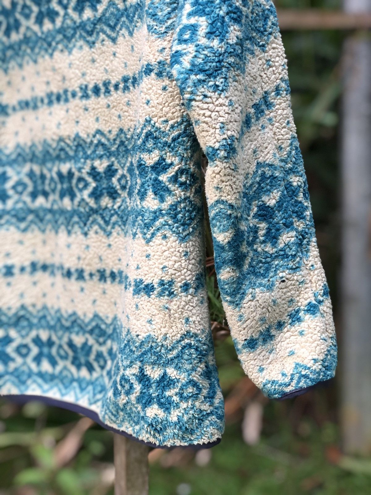 Japanese Brand Vintage Sherpa Native Sweater Hoodie by X'tyle Size US S / EU 44-46 / 1 - 6 Thumbnail