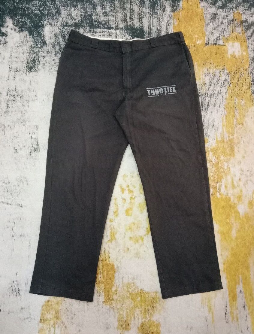Dickies × Vintage Vintage Original Dickies 874 Thug Life Chino Pants Size US 42 / EU 58 - 2 Thumbnail