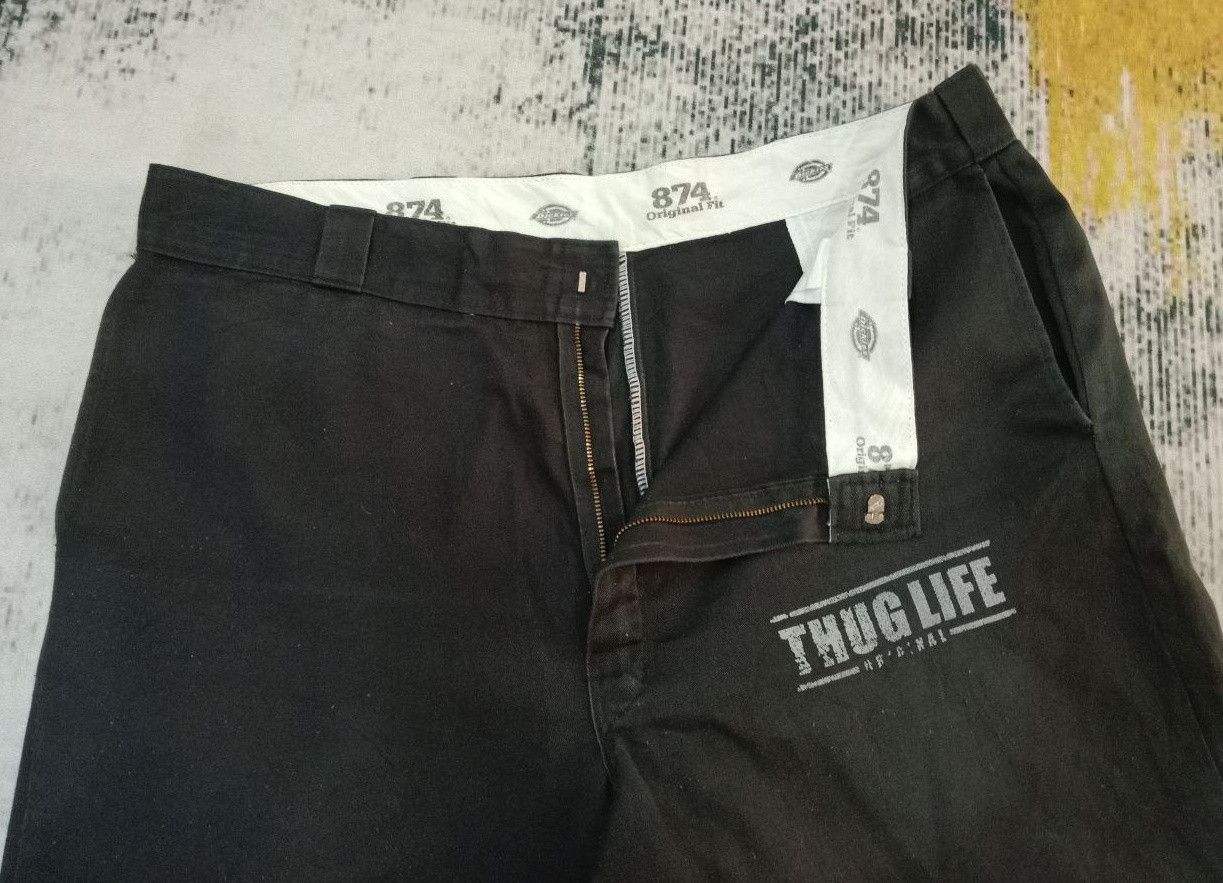 Dickies × Vintage Vintage Original Dickies 874 Thug Life Chino Pants Size US 42 / EU 58 - 9 Thumbnail