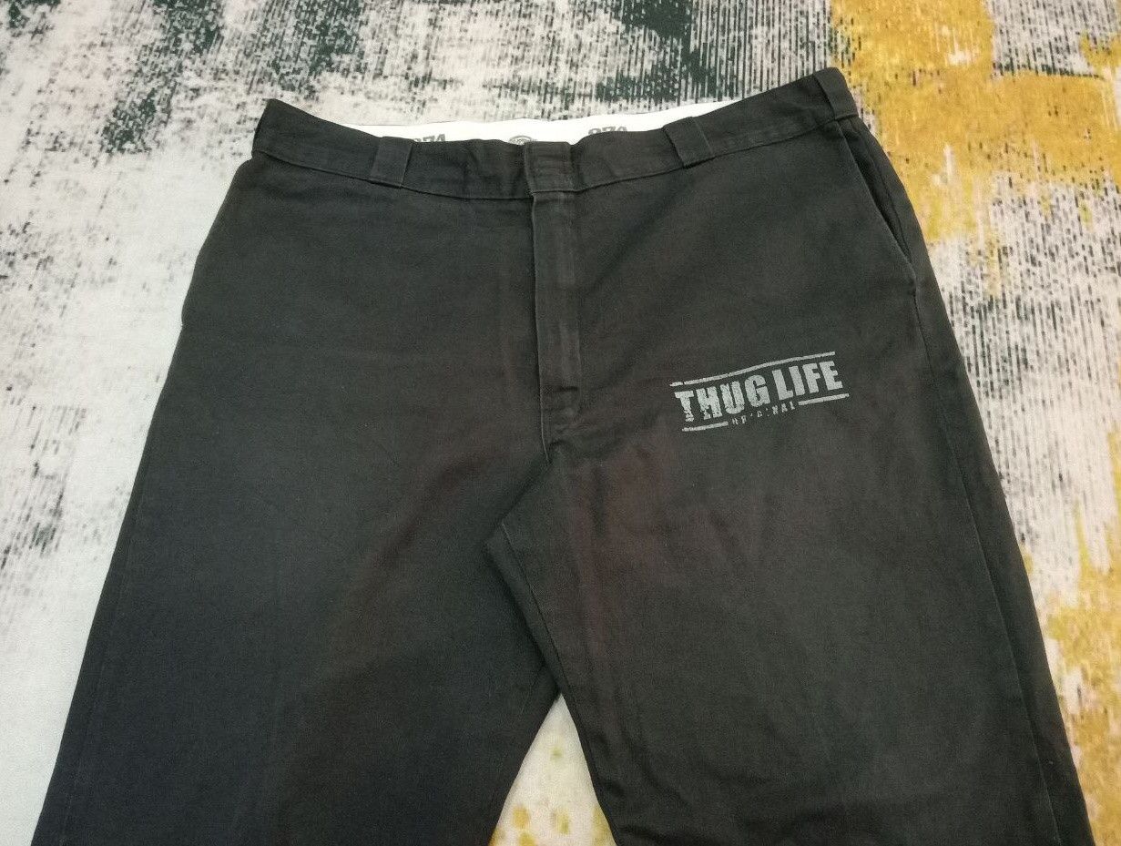Dickies × Vintage Vintage Original Dickies 874 Thug Life Chino Pants Size US 42 / EU 58 - 4 Thumbnail