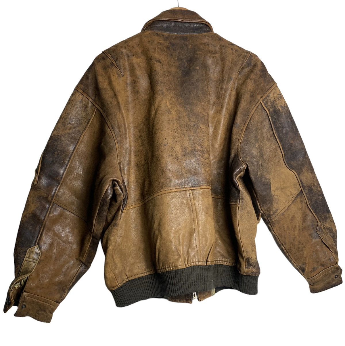If Six Was Nine VINTAGE CAMPEAGLE RVN AIR FORCE LEATHER JACKET Size US M / EU 48-50 / 2 - 14 Thumbnail