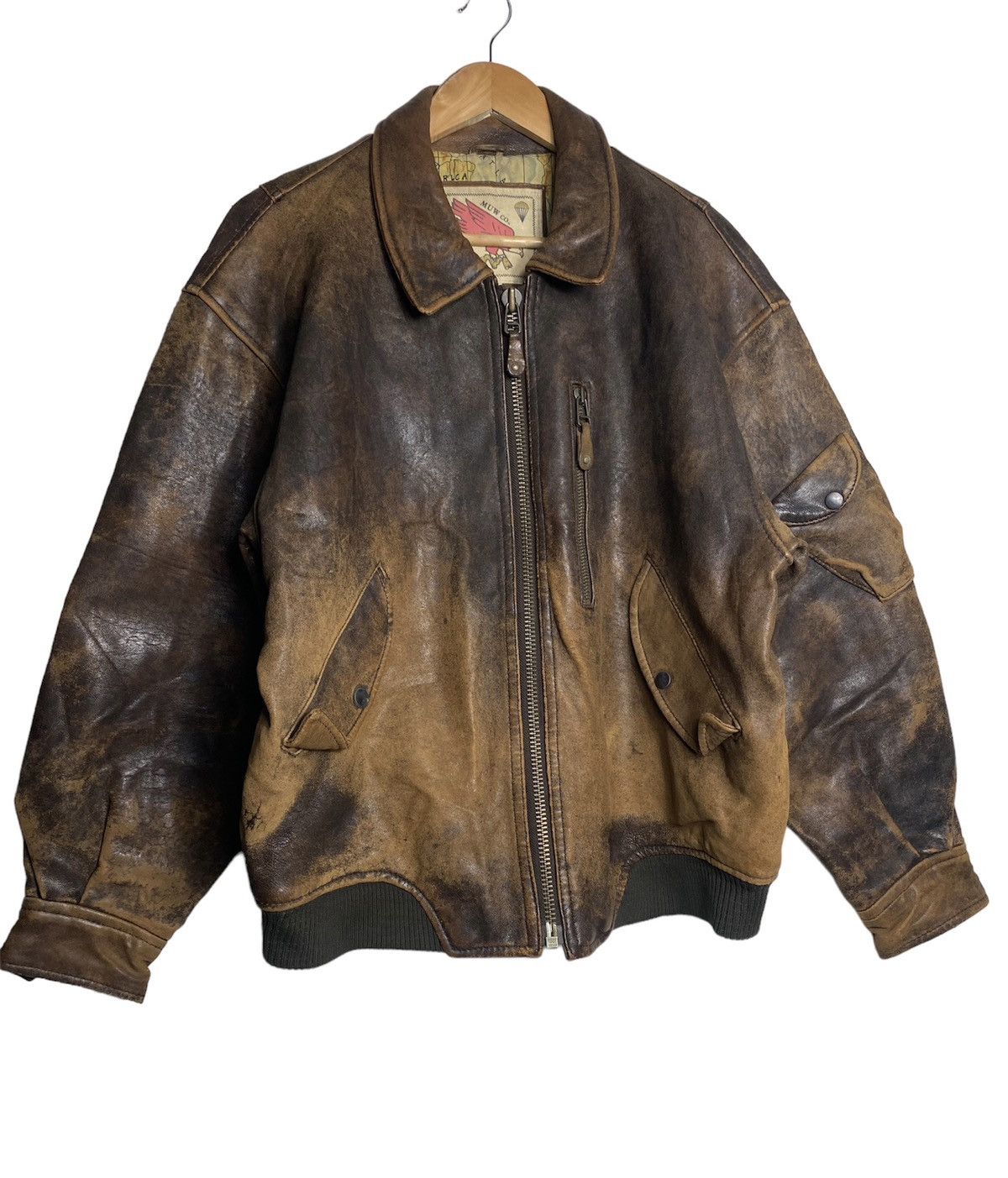 If Six Was Nine VINTAGE CAMPEAGLE RVN AIR FORCE LEATHER JACKET Size US M / EU 48-50 / 2 - 1 Thumbnail