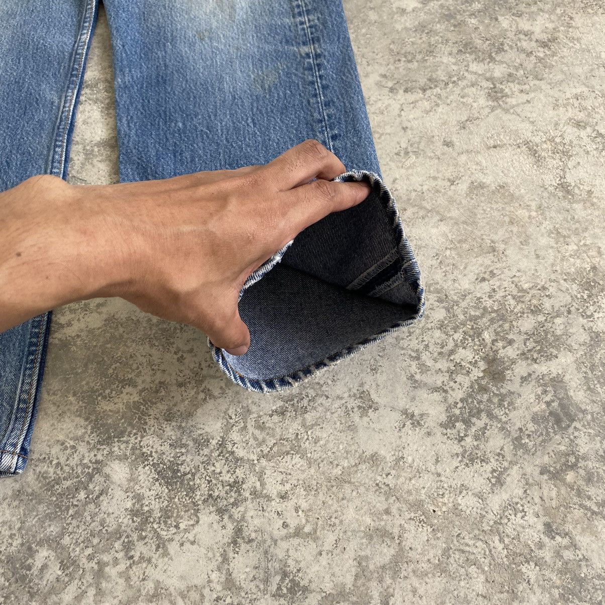 Levi's Vintage 1994 Levi's 501 Faded Stonewashed Blue Jeans Size US 32 / EU 48 - 4 Thumbnail