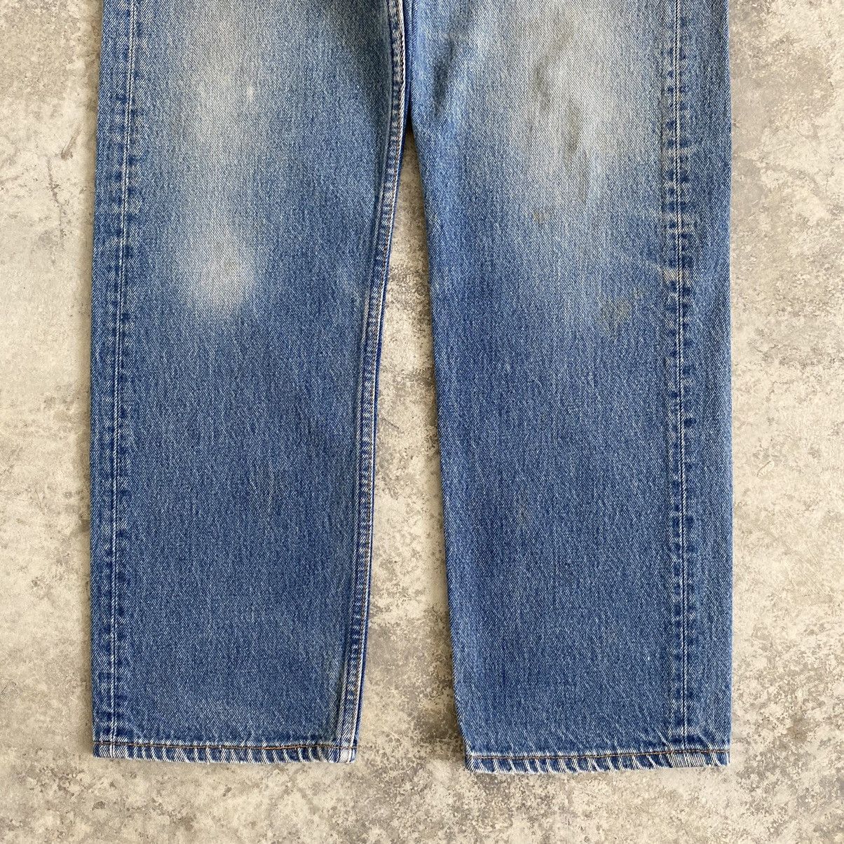 Levi's Vintage 1994 Levi's 501 Faded Stonewashed Blue Jeans Size US 32 / EU 48 - 3 Thumbnail