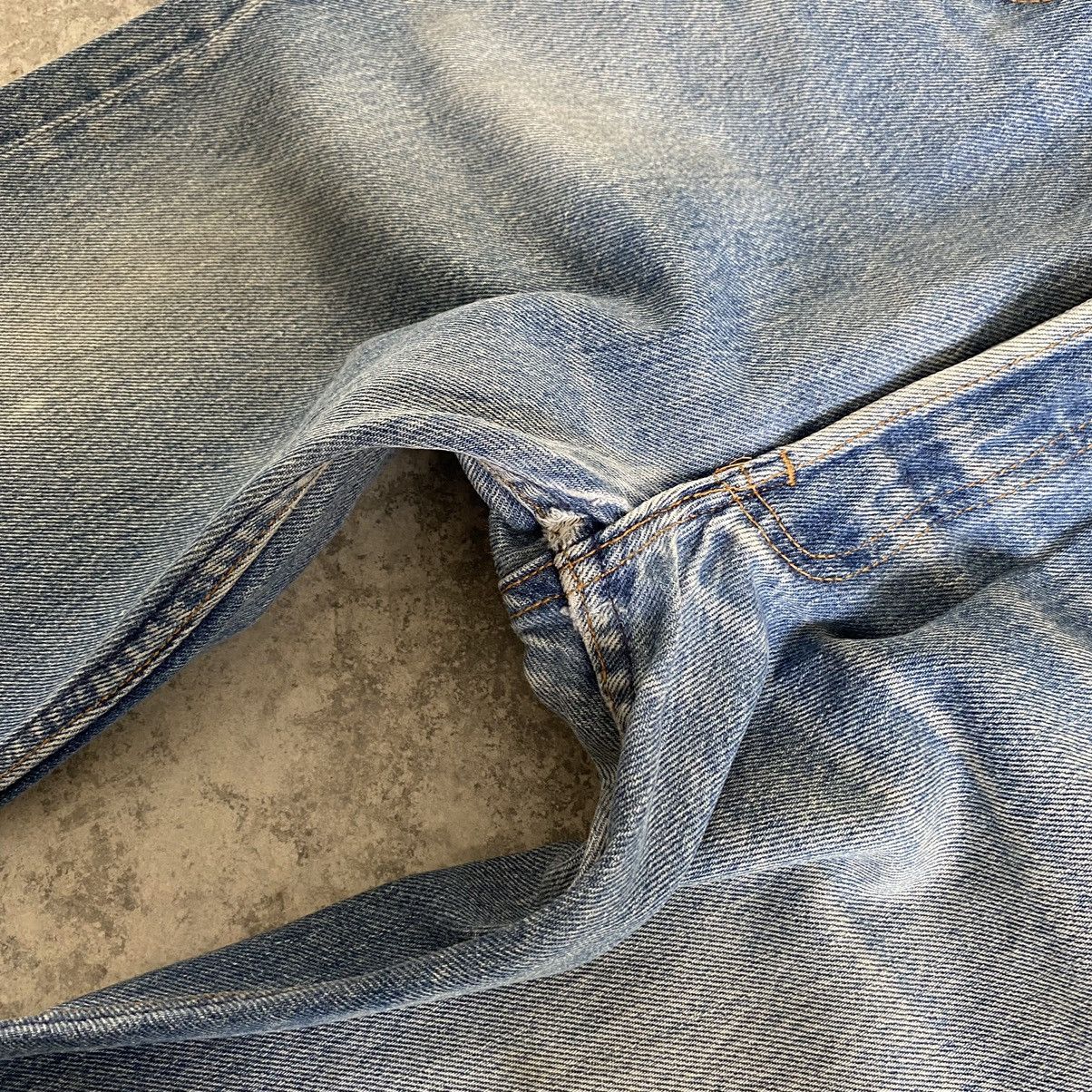 Levi's Vintage 1994 Levi's 501 Faded Stonewashed Blue Jeans Size US 32 / EU 48 - 7 Thumbnail
