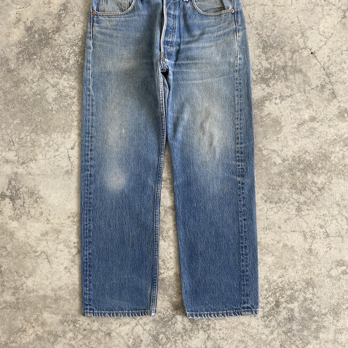Levi's Vintage 1994 Levi's 501 Faded Stonewashed Blue Jeans Size US 32 / EU 48 - 2 Thumbnail