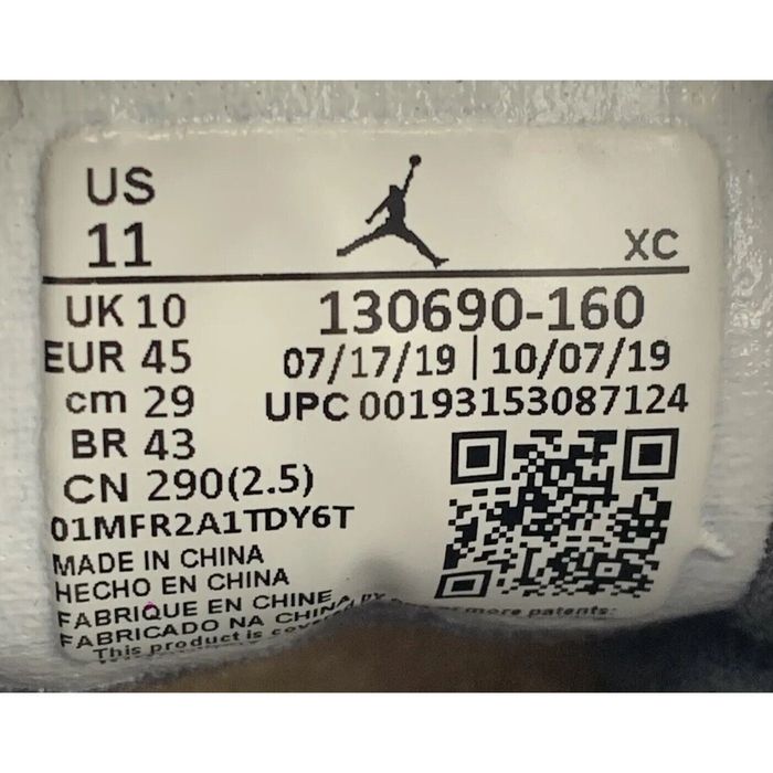 Nike air jordan 12 retro dark grey 130690-160