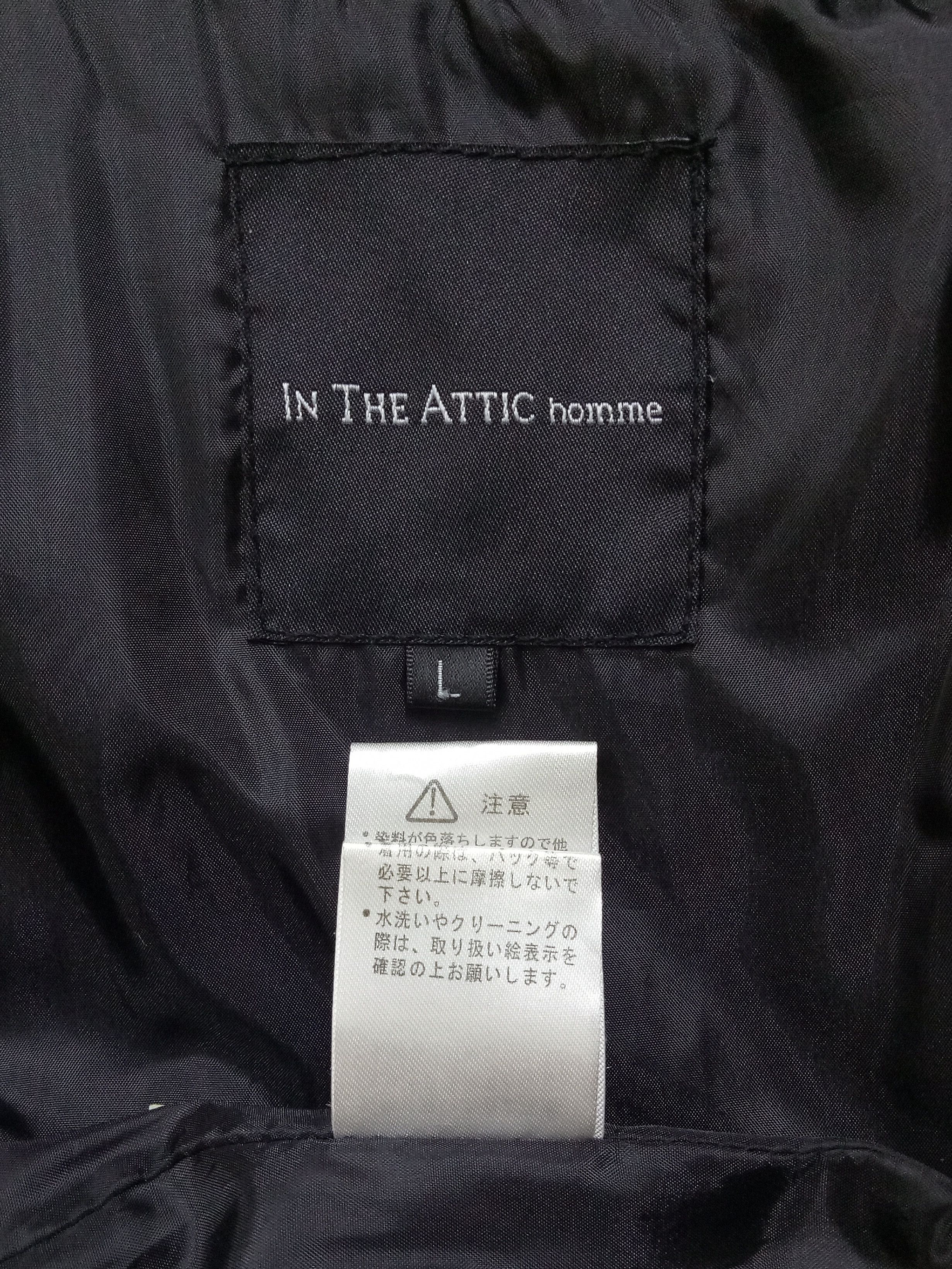 In The Attic 🔥🔥🔥In The Attic Homme Zip Up Puffer Jacket Rare Design Size US L / EU 52-54 / 3 - 6 Thumbnail