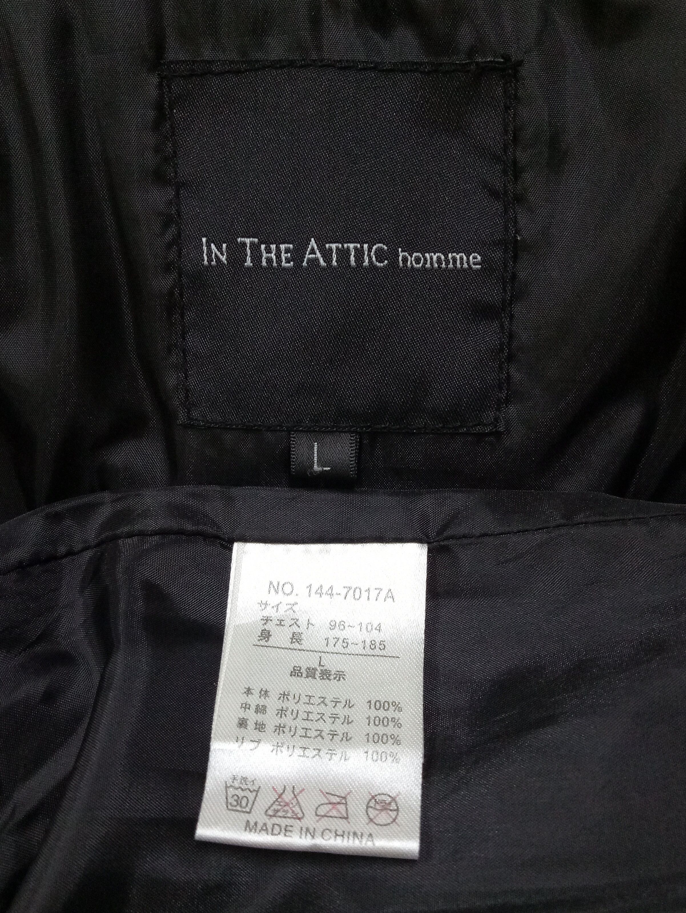 In The Attic 🔥🔥🔥In The Attic Homme Zip Up Puffer Jacket Rare Design Size US L / EU 52-54 / 3 - 3 Thumbnail