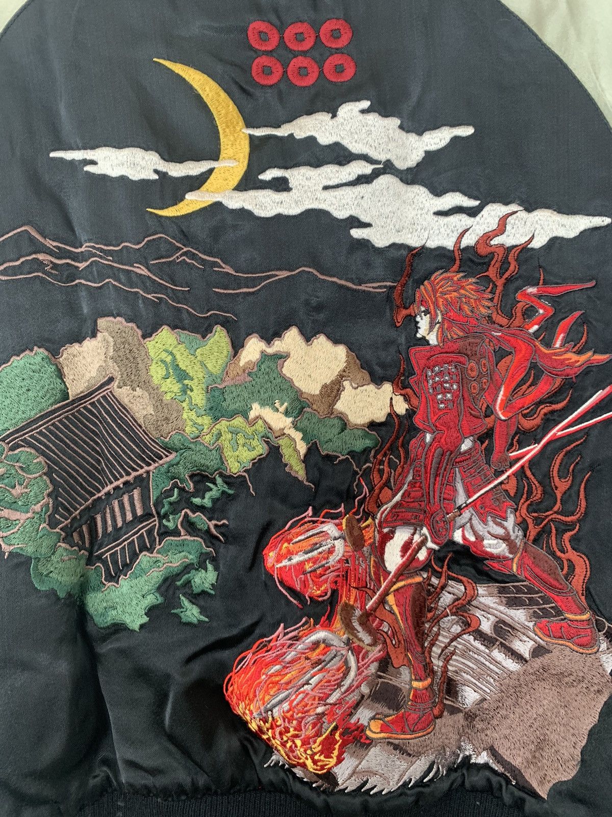 Japanese Brand Sengoku Basara Sanada Yukimura Capcom Sukajan Jacket Size US S / EU 44-46 / 1 - 3 Thumbnail