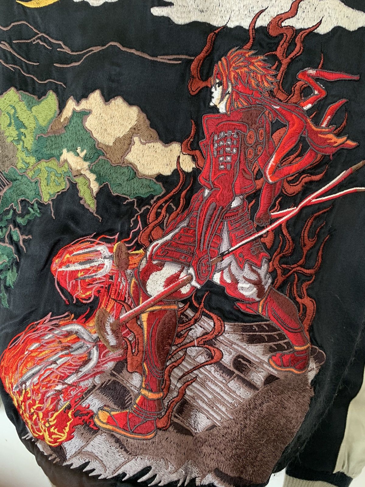 Japanese Brand Sengoku Basara Sanada Yukimura Capcom Sukajan Jacket Size US S / EU 44-46 / 1 - 5 Thumbnail