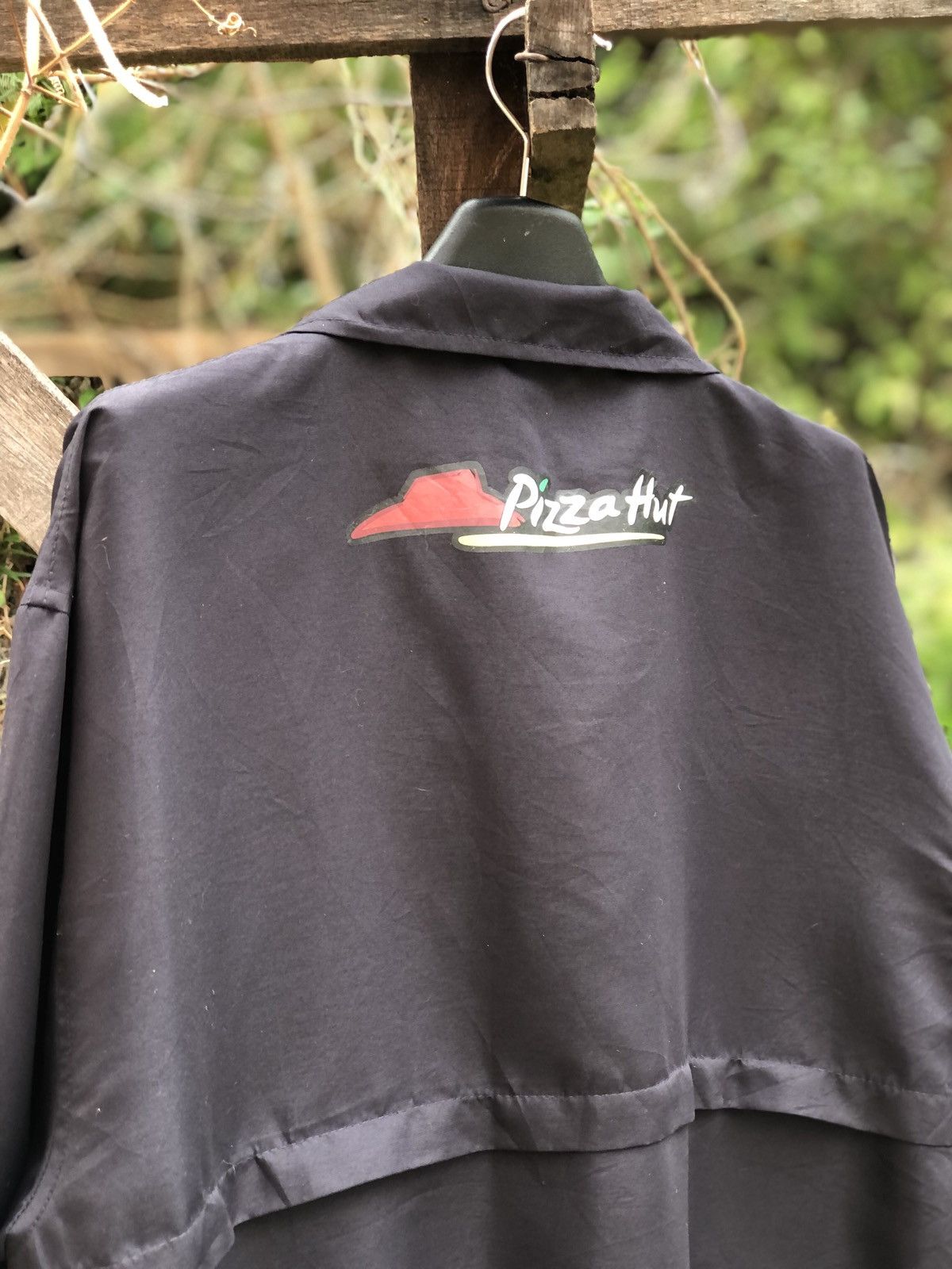 Japanese Brand Vintage 80's Pizza Hut Zipper Sweater Work Jacket Size US XL / EU 56 / 4 - 5 Thumbnail