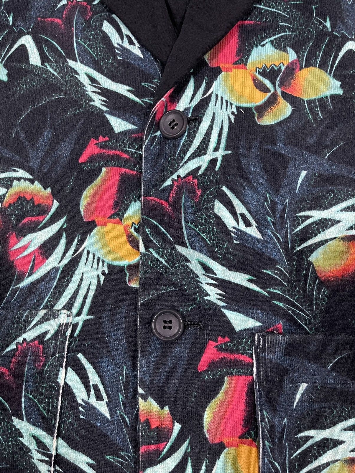 Yohji Yamamoto Yohji Yamamoto Y’s Floral Laine Wool Jacket Size US M / EU 48-50 / 2 - 16 Thumbnail