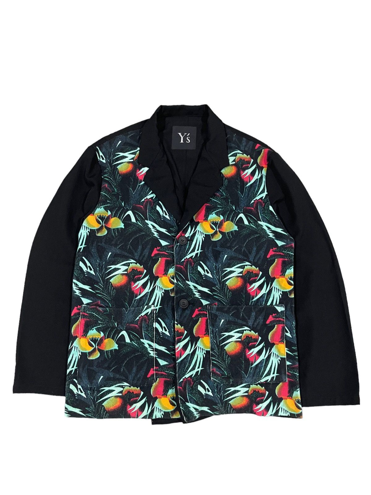Yohji Yamamoto Yohji Yamamoto Y’s Floral Laine Wool Jacket Size US M / EU 48-50 / 2 - 1 Thumbnail