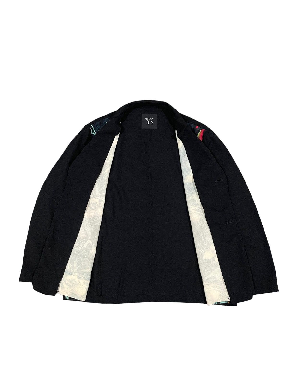 Yohji Yamamoto Yohji Yamamoto Y’s Floral Laine Wool Jacket Size US M / EU 48-50 / 2 - 7 Thumbnail