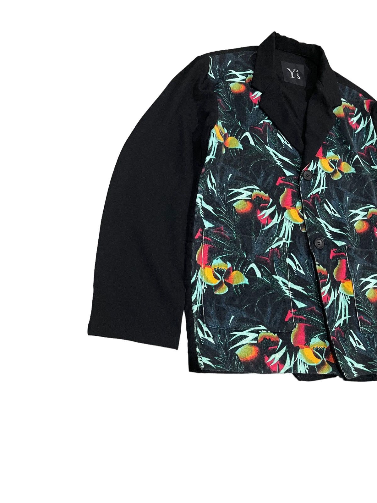 Yohji Yamamoto Yohji Yamamoto Y’s Floral Laine Wool Jacket Size US M / EU 48-50 / 2 - 3 Thumbnail